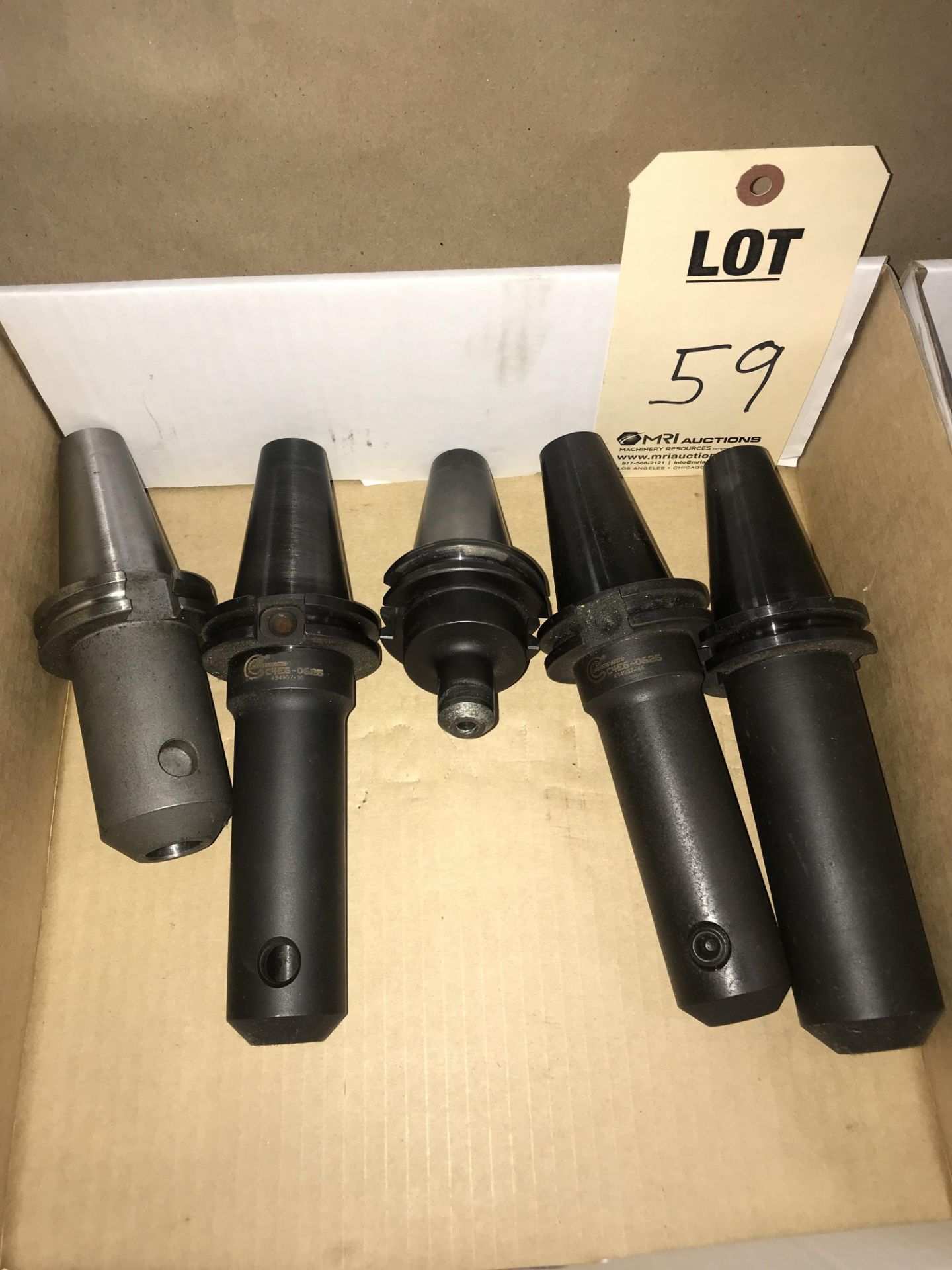 (5) CT 40 TOOL HOLDERS (STRAIGHT)