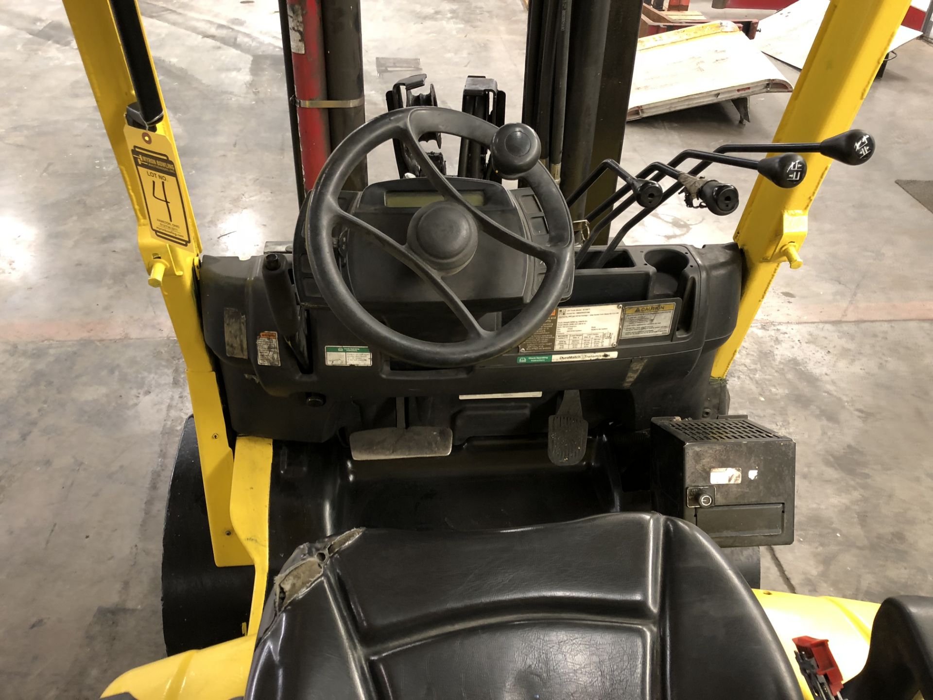 2014 HYSTER 12,000-LB., MODEL: S120FT, S/N: H004V03214M, LPG, LEVER SHIFT, SOLID TIRES, 111” - Image 5 of 5