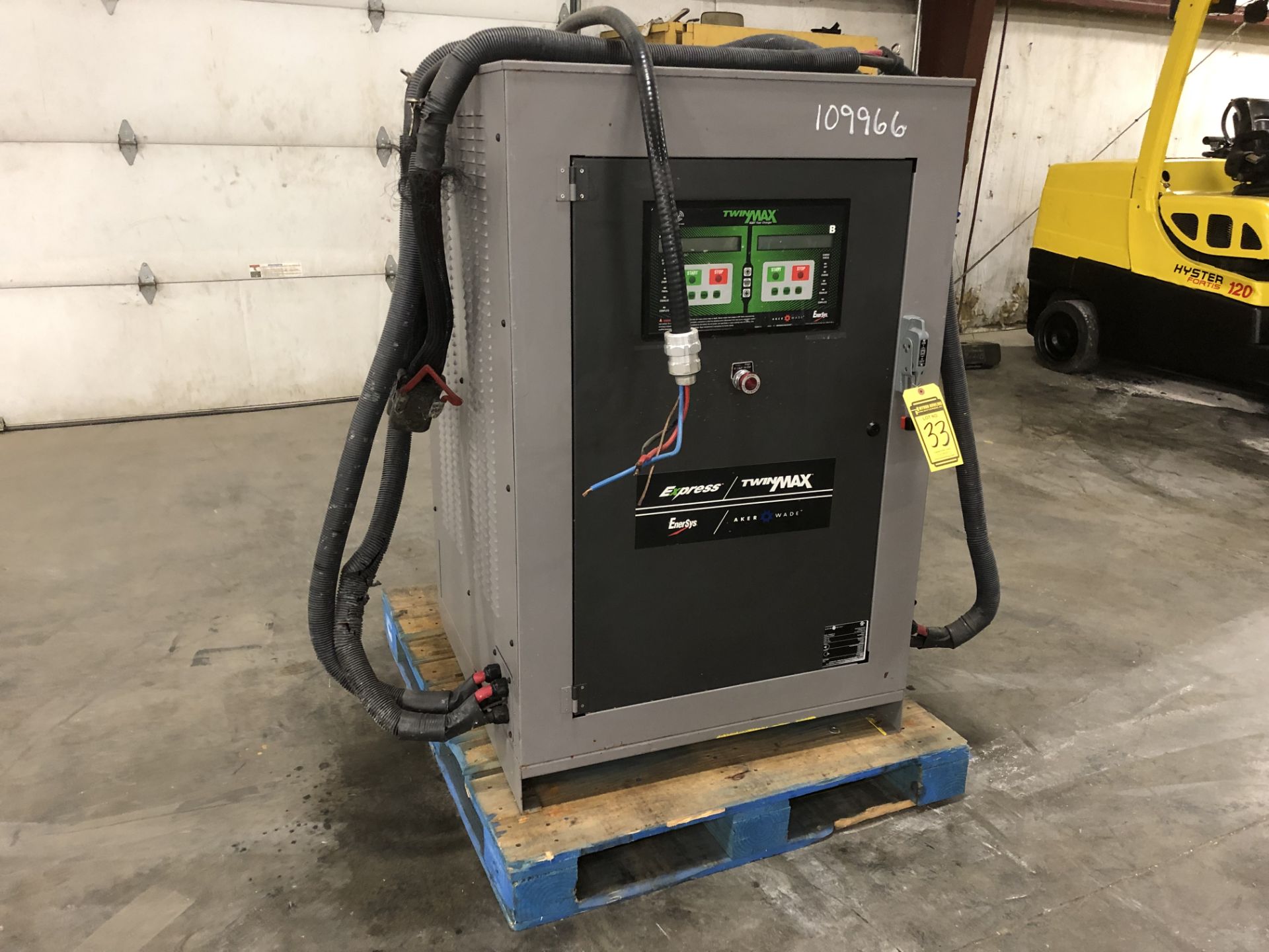 2014 ENERSYS EXPRESS MULTI-VOLT INDUSTRIAL BATTERY CHARGER, MODEL: TWINMAX 20, S/N: TM20N001828, - Image 5 of 5