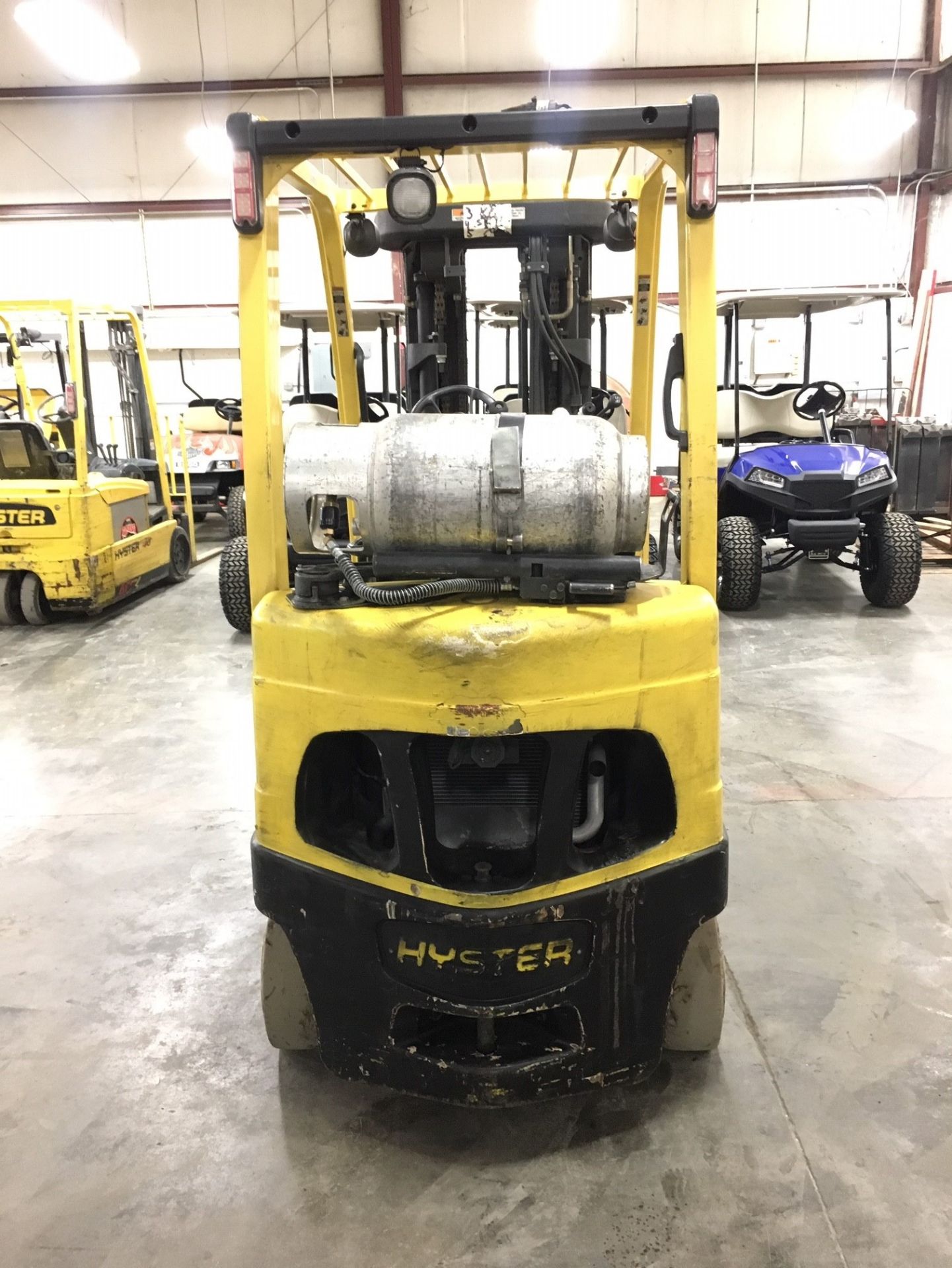 ***LOCATED IN HAMILTON, OHIO** 2007 HYSTER 5,000-LB. FORKLIFT, MODEL: S50FT, SIDESHIFT, LPG - Image 4 of 5