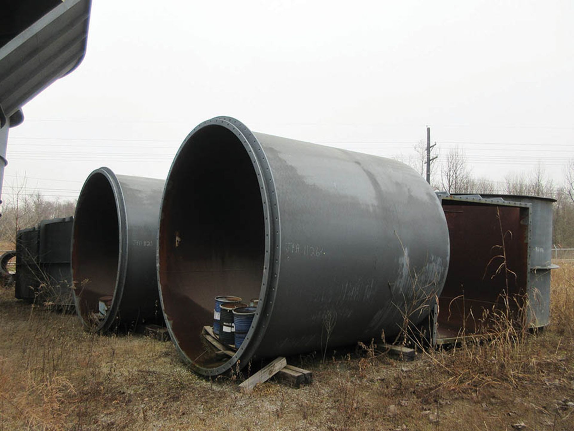 LARGE LOT OF PRE-HEATER DUCT WORK - Image 8 of 20