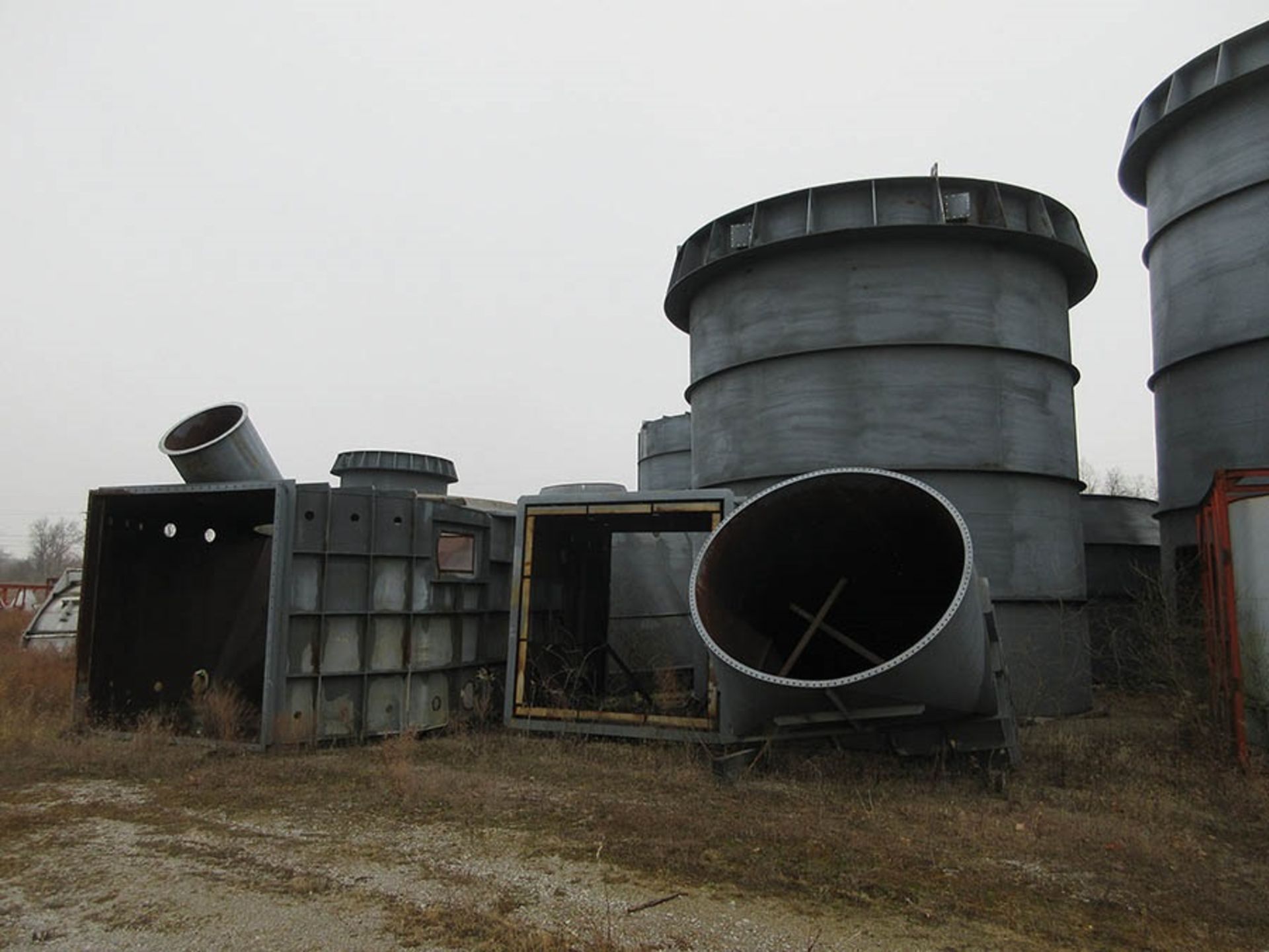 LARGE LOT OF PRE-HEATER DUCT WORK - Image 12 of 20