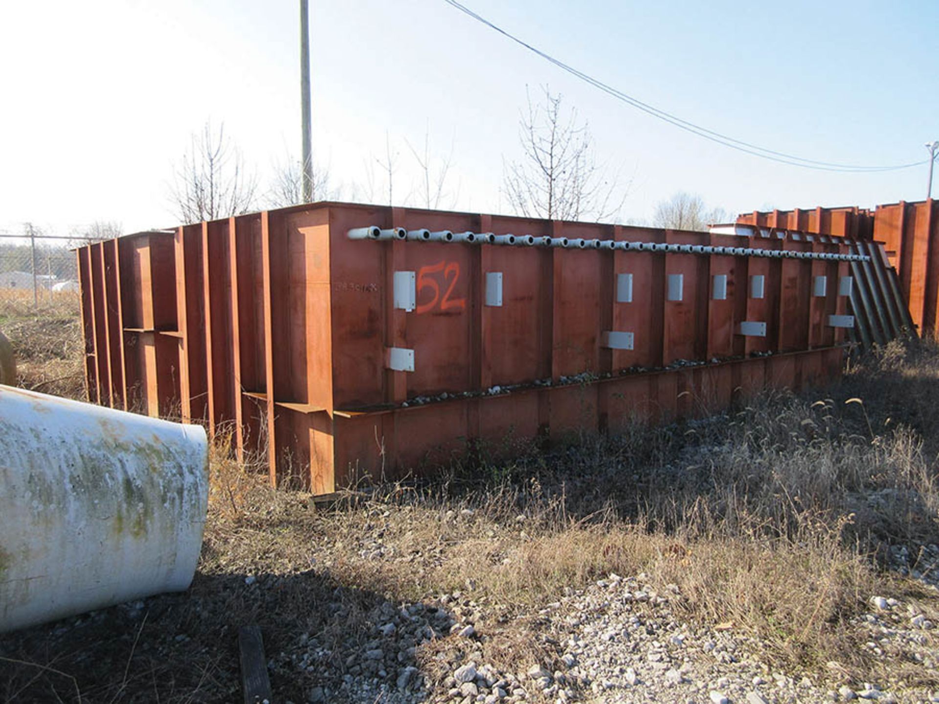 LARGE LOT WITH DUST COLLECTOR HOPPER DUCT WORK (JPA #3016, #2491, #2756, #2757, #2492, #2493, #2488, - Image 2 of 7