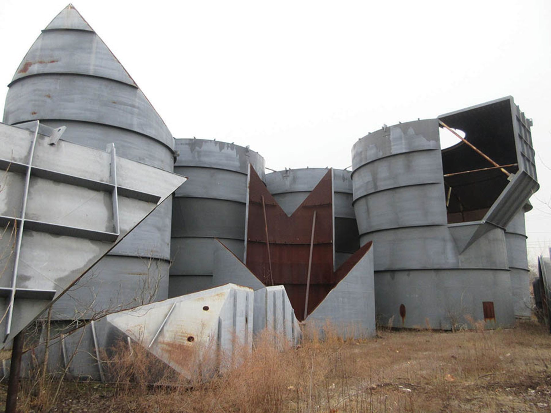 LARGE LOT OF PRE-HEATER DUCT WORK - Image 7 of 20