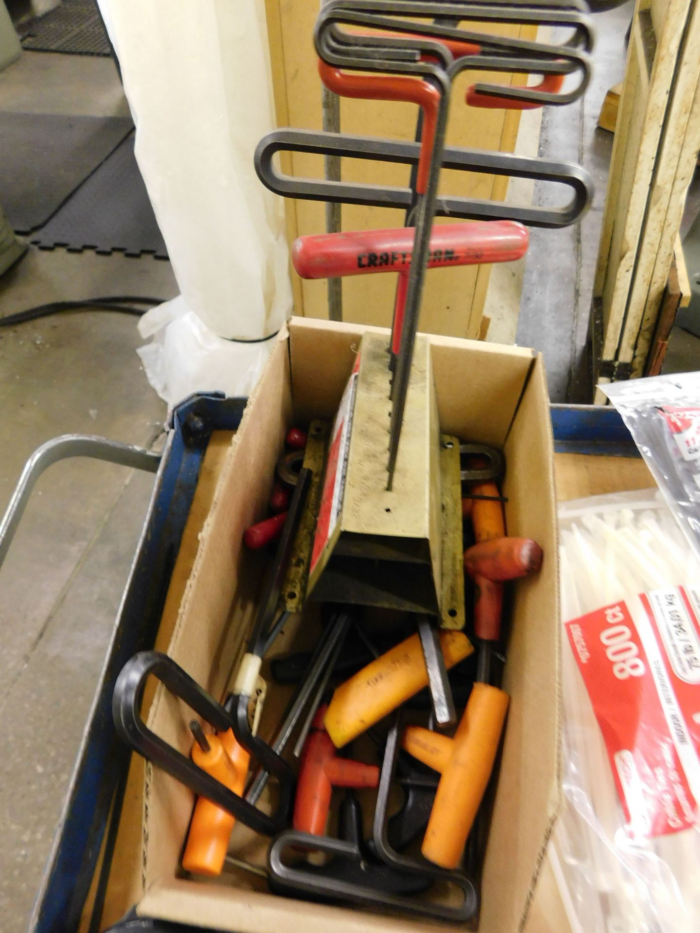 LOT OF ASSORTED T-HANDLE HEX KEYS