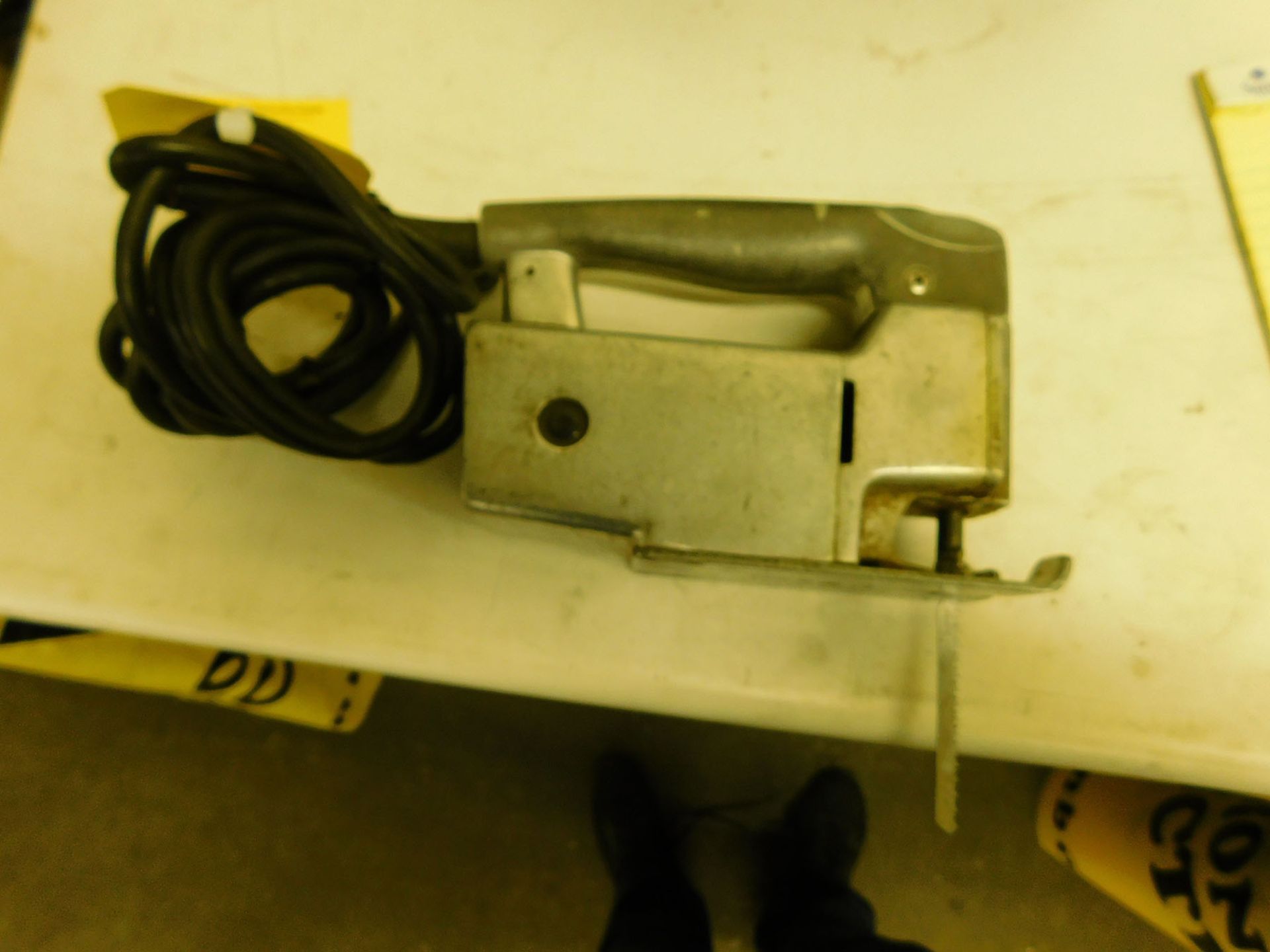 STANLEY SABRE HEAVY DUTY SAW; TYPE H75-A, S/N V02387