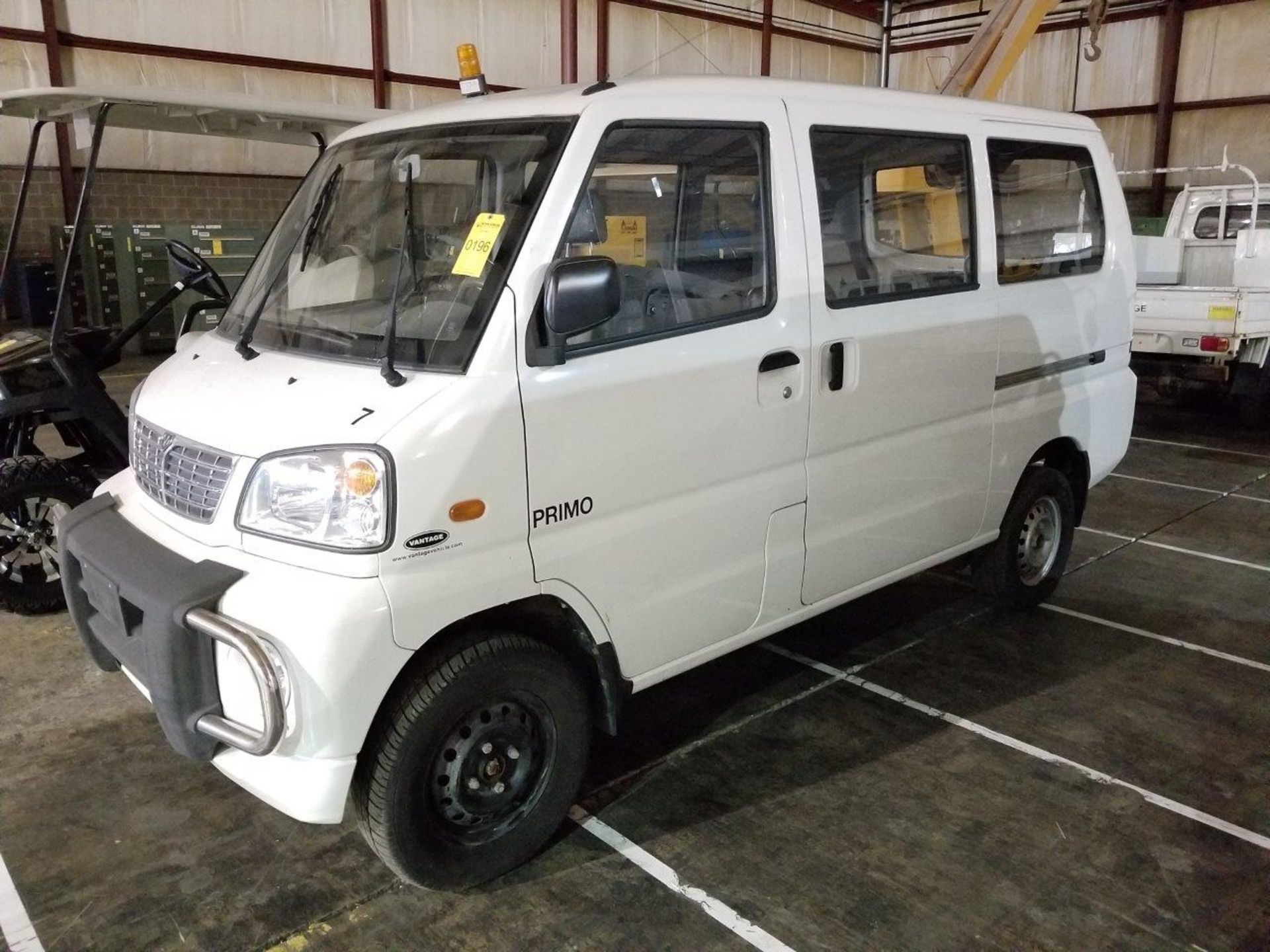 2012 VANTAGE PRIMO UTILITY VAN, 1.2 L EFI DOHC 16-VALVE CACTEK GASOLINE ENGINE, 5-SPEED, DUAL