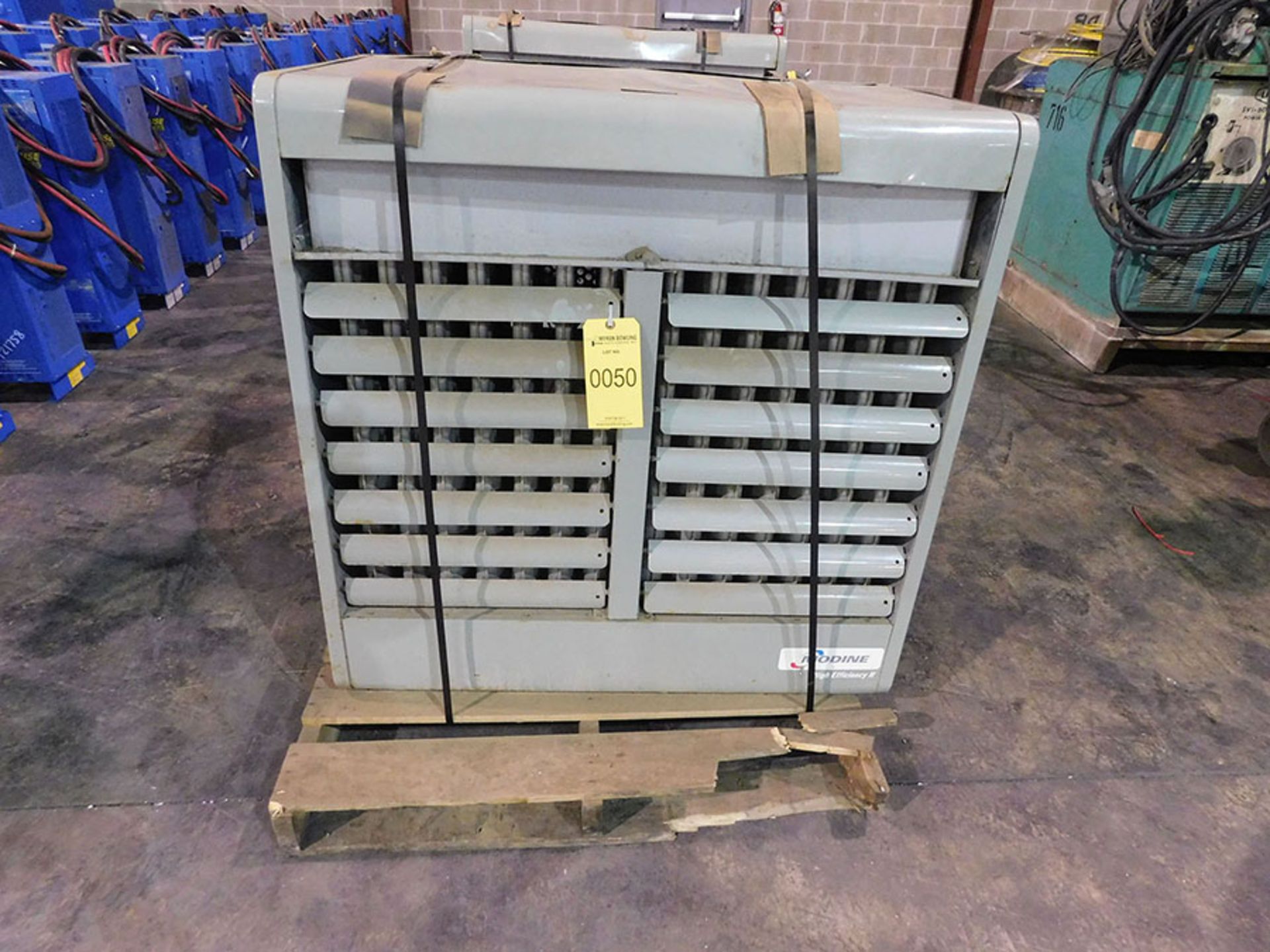 MODINE HIGH EFFICIENCY II 115-V PROPANE HEATER; MODEL PDP400AE0185