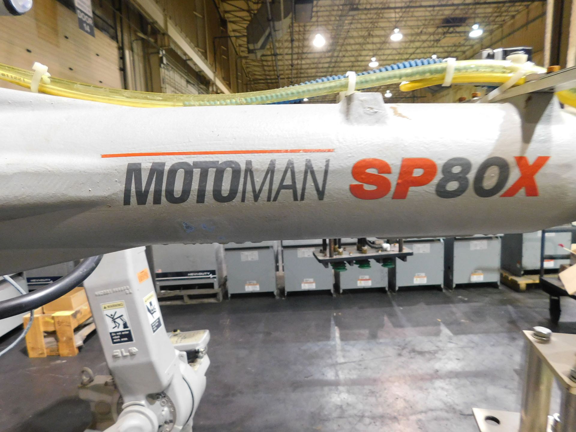 MOTOMAN SP80X ROBOT; S/N S4M039-1-2, 80-KG PAYLOAD, DATE 2004.07 - Image 3 of 4