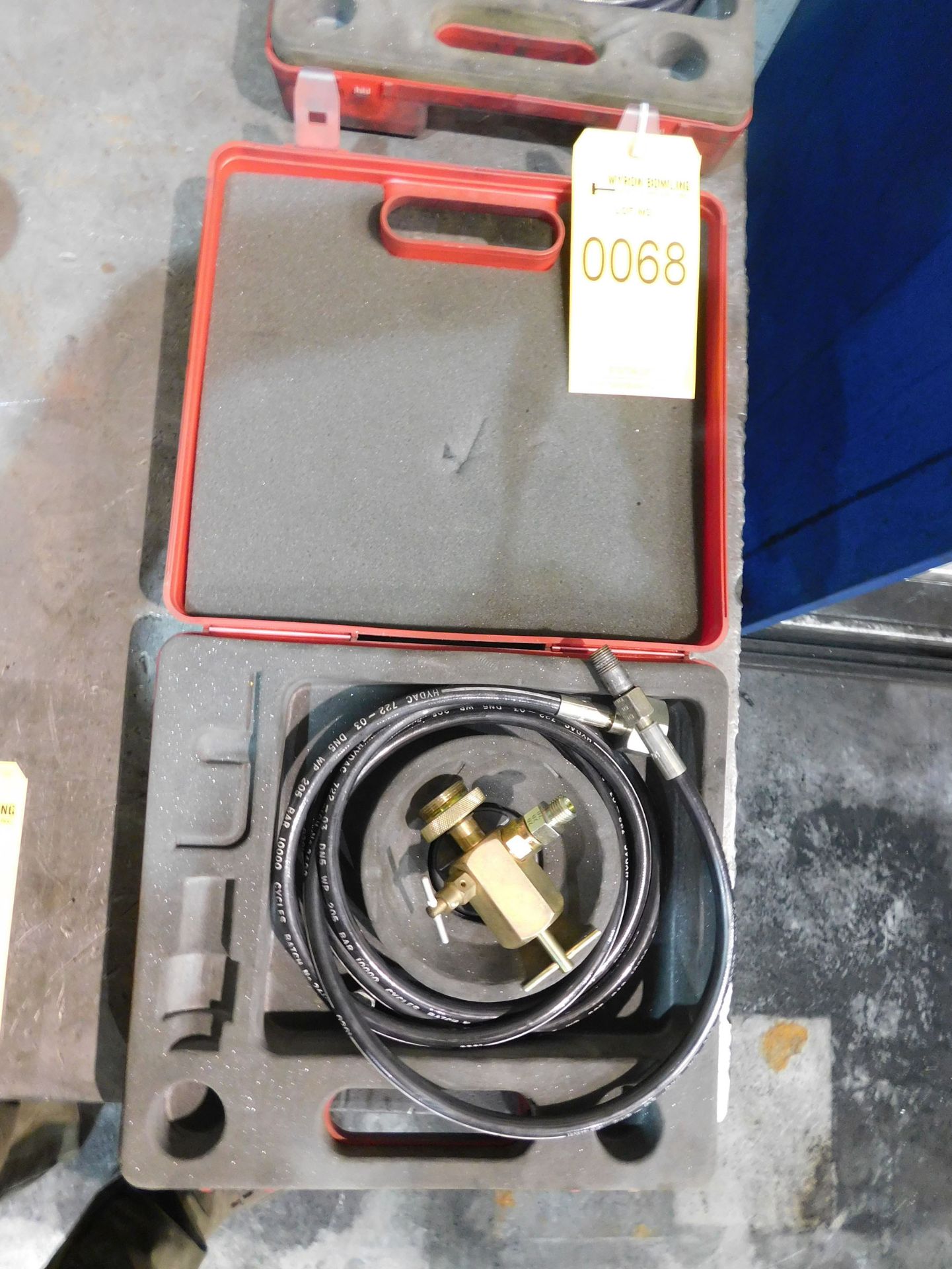HYDAC CHARGING AND GAUGING UNIT FOR BLADDER, DIAPHRAGM, AND PISTON ACCUMULATOR