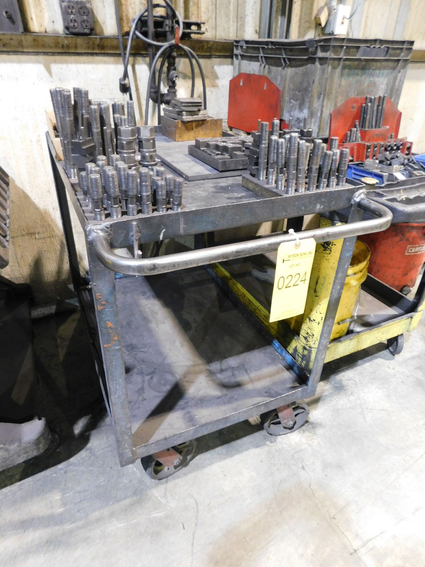 SHOP CART OF ASSORTED HOLD DOWNS - Image 2 of 2