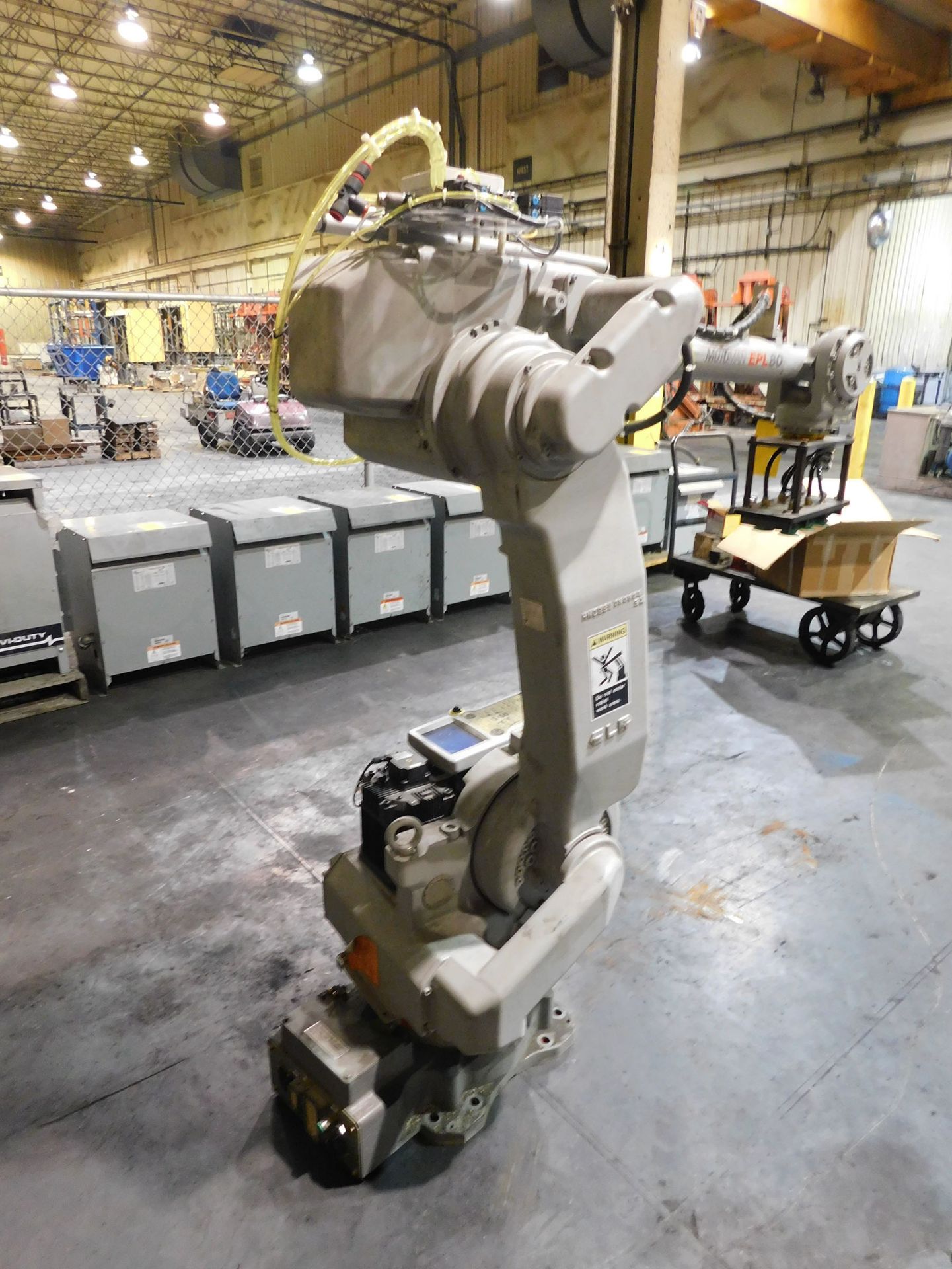 MOTOMAN EPL80 ROBOT; S/N S5M018-1-3, 80-KG PAYLOAD, DATE 2005.07