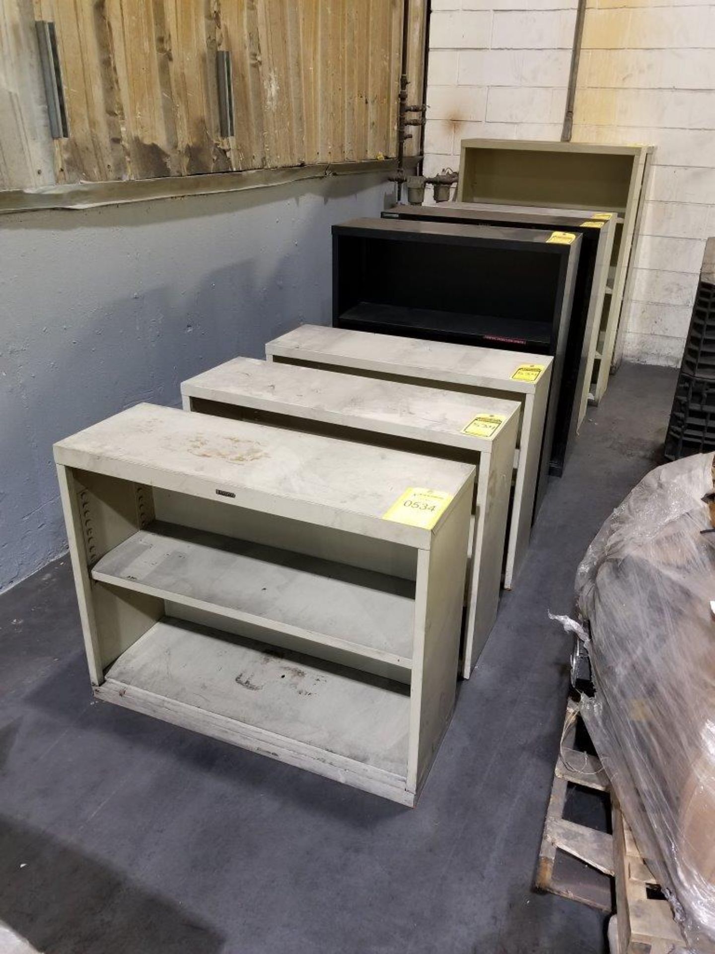 LOT OF (8) FILE CABINETS