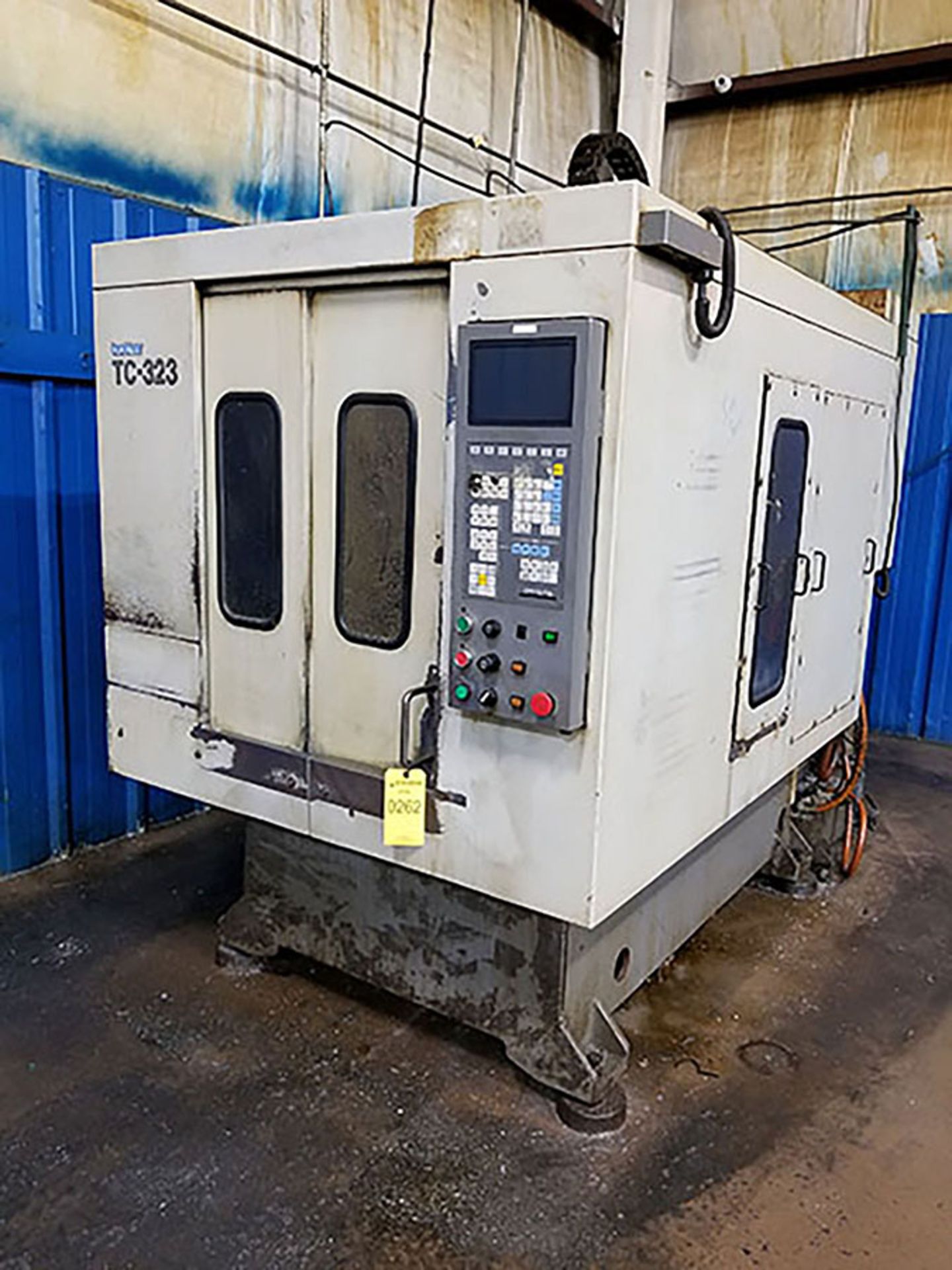 1994 BROTHER TC323 CNC D&T CENTER; 10-POSITION TURRET, DUAL PALLET ROTARY TABLE, CNC SYSTEM, BROTHER