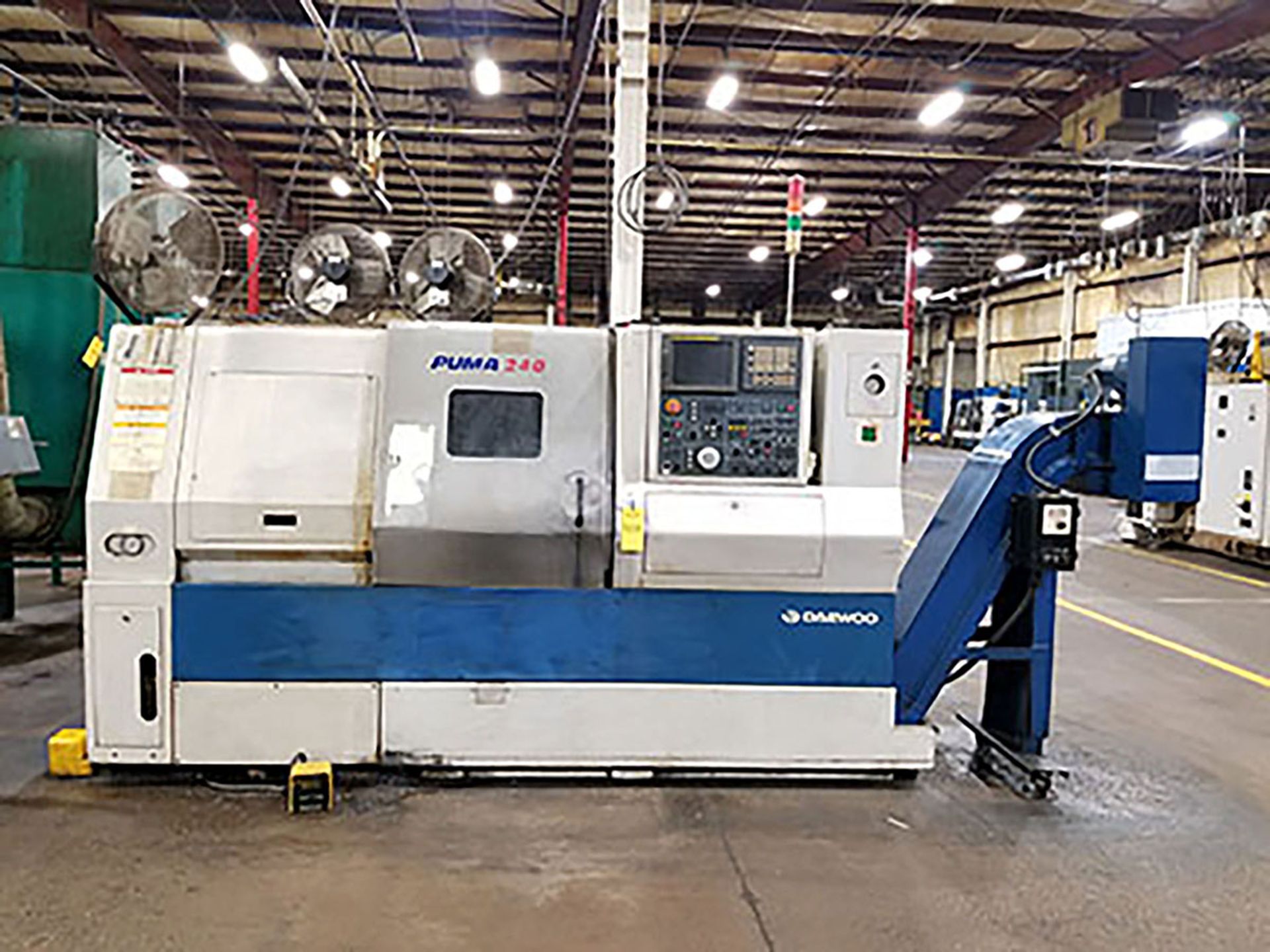 1995 AMERA SEIKI TC-2 CNC TURNING CENTER; 8-POSITION TURRET, COOLANT SYSTEM, FANUC SERIES O-T - Bild 7 aus 7