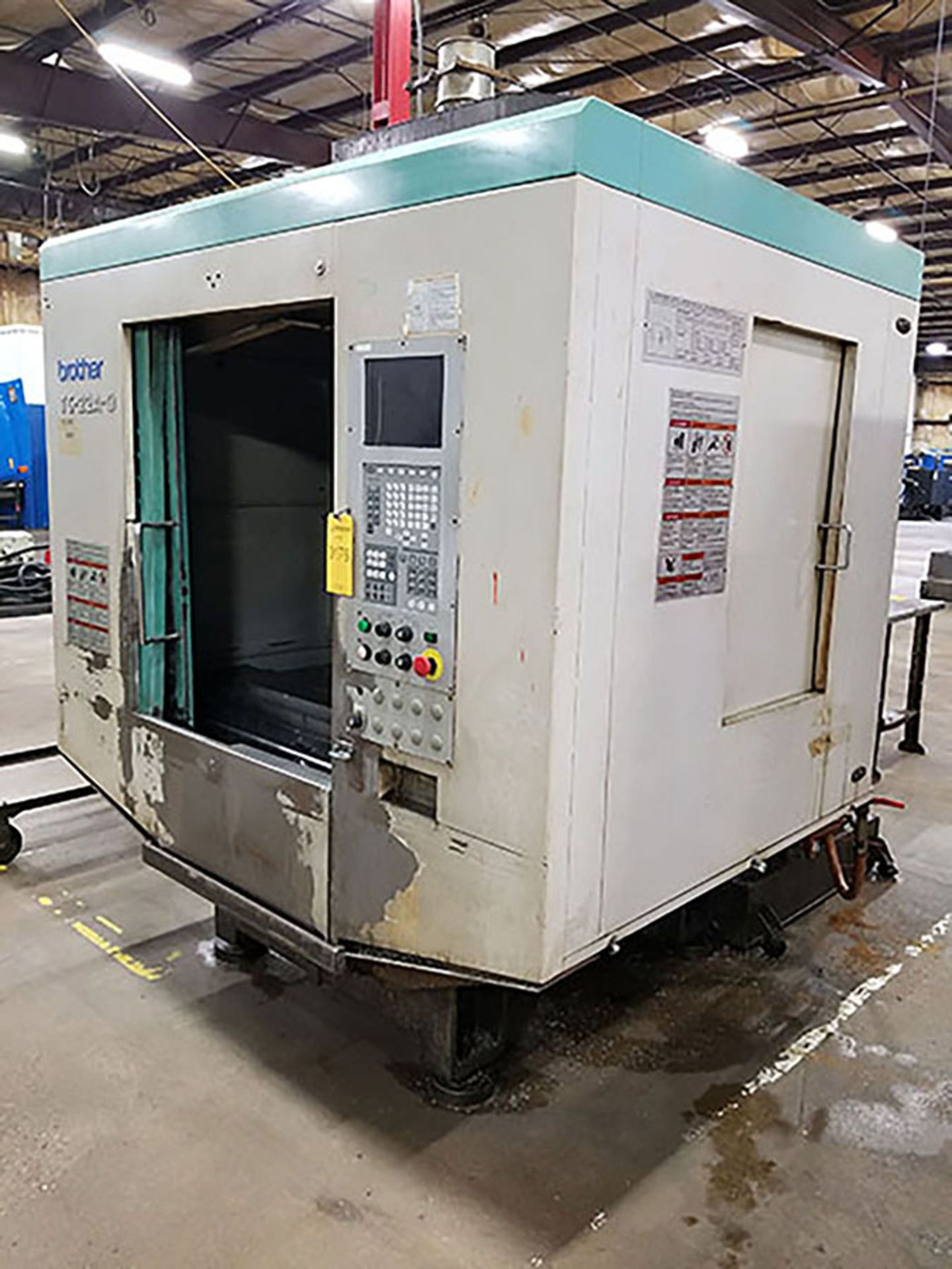 2001 BROTHER TC-22A-0 CNC VMC; 26-POS. ATC; COOLANT SYSTEM, BROTHER CONTROL, S/N 111887 - Bild 3 aus 8