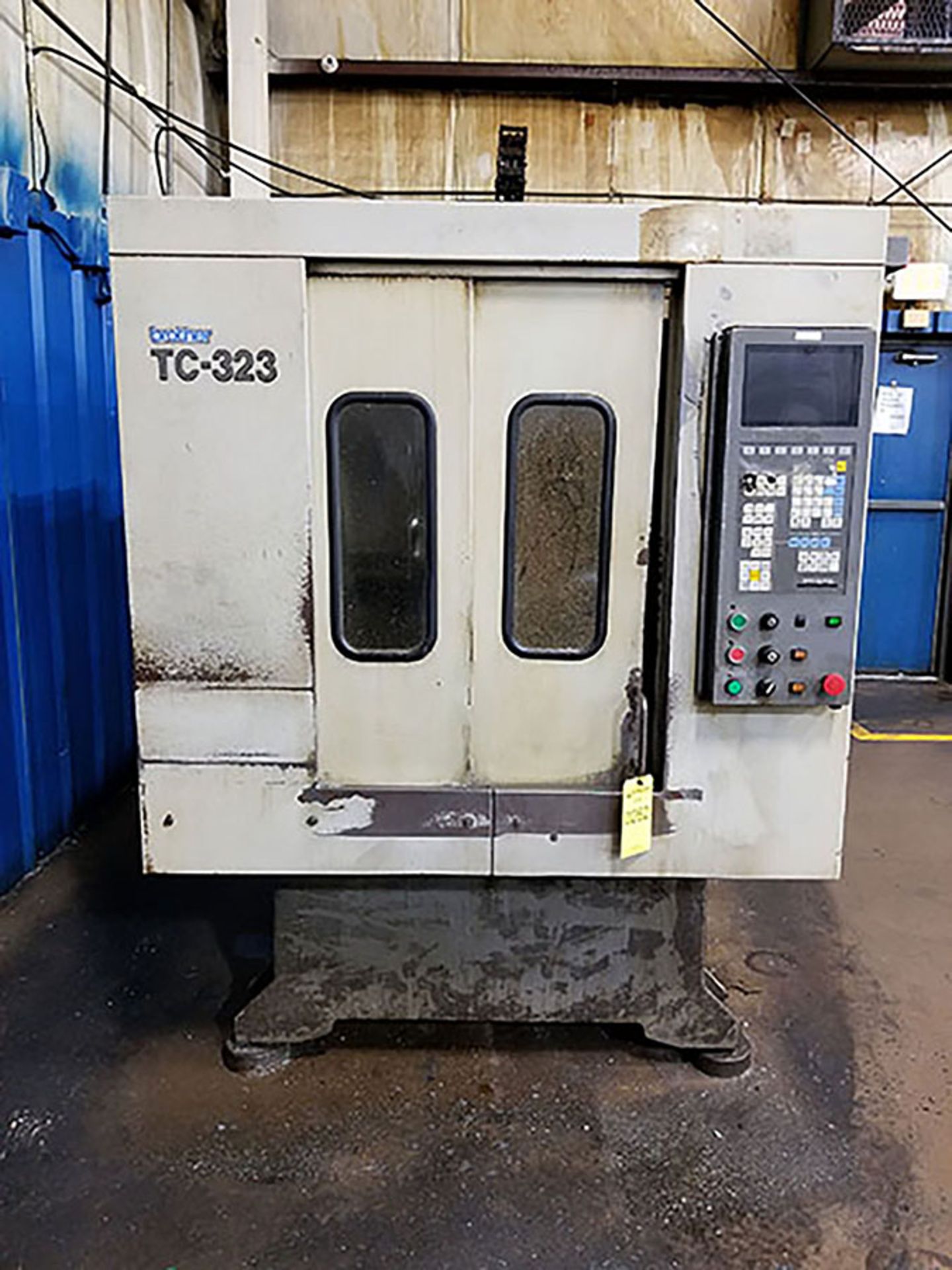 1994 BROTHER TC323 CNC D&T CENTER; 10-POSITION TURRET, DUAL PALLET ROTARY TABLE, CNC SYSTEM, BROTHER - Image 2 of 6