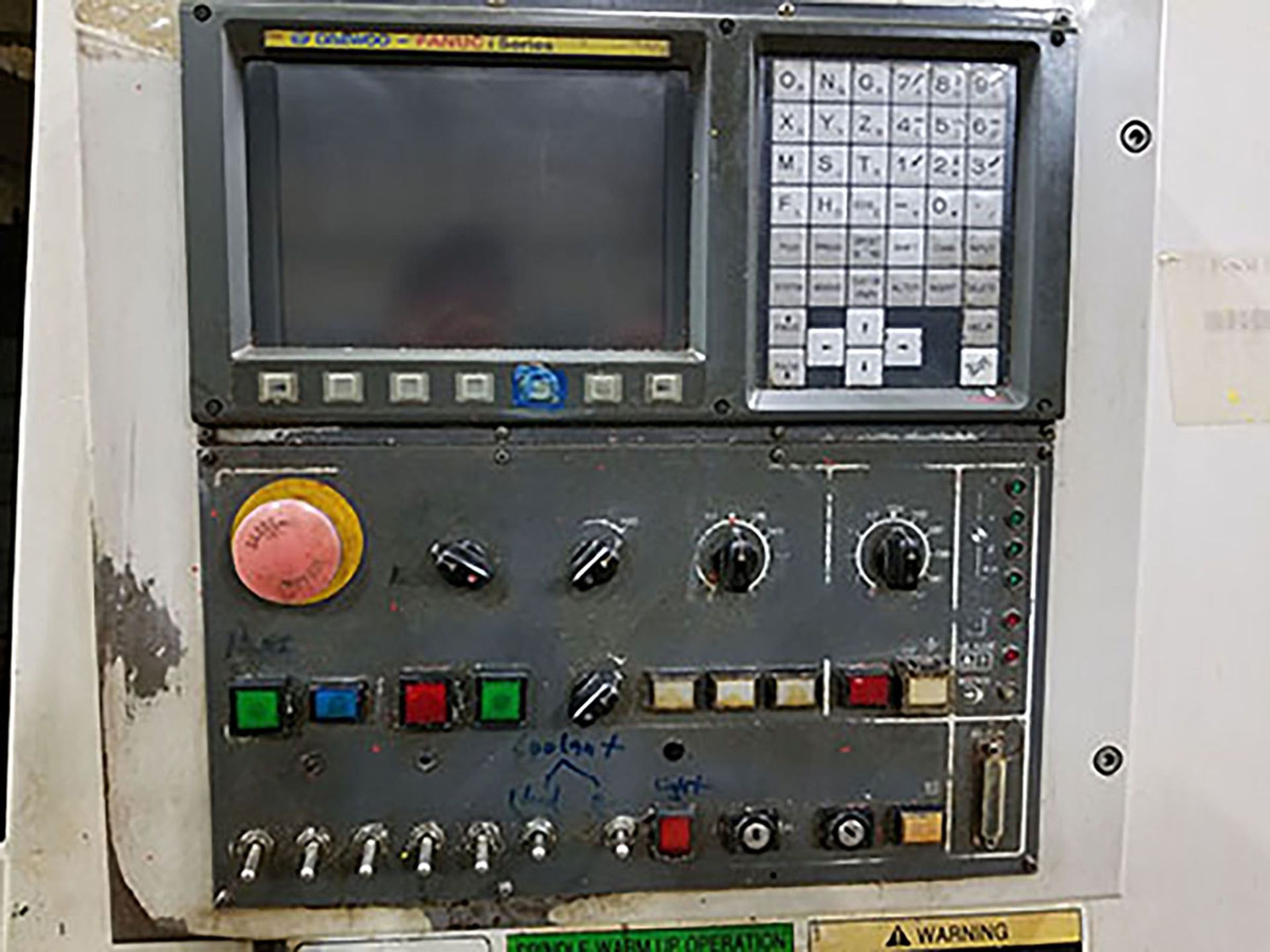 DAEWOO DMV3016 CNC VMC; 24-POS ATC, COOLANT SYSTEM, DAEWOO FANUC SERIES CONTROL, S/N AV4E0217 - Bild 7 aus 7