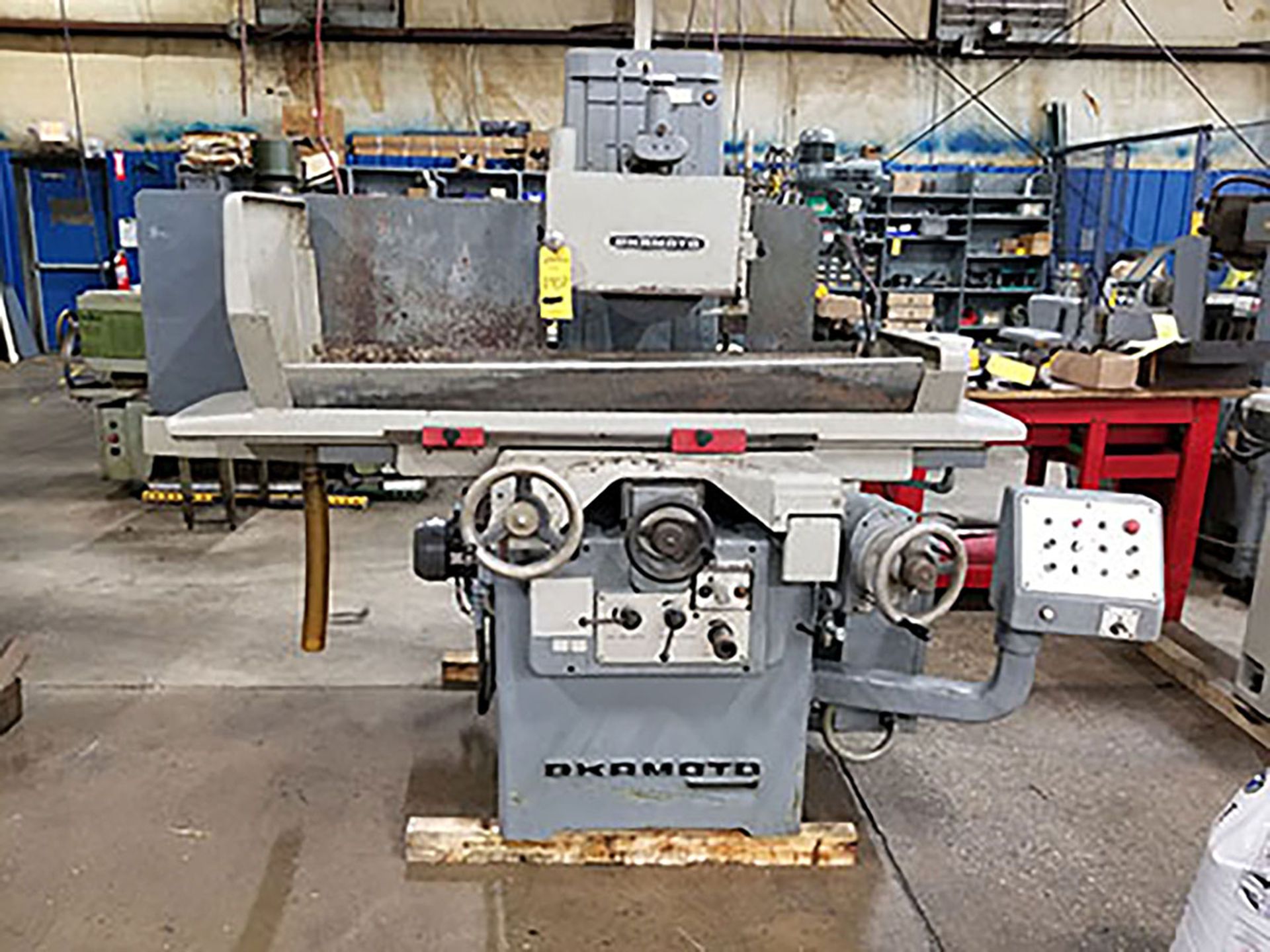 OKAMOTO ACCUGAR 124 SURFACE GRINDER; MAGNETIC CHUCK, S/N 2118 - Image 2 of 5