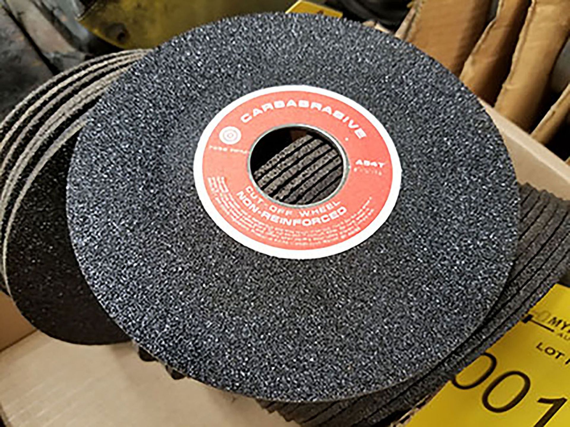 ABRASIVE CUT OFF WHEELS; 6'' X 1/8'' X 1 1/4'' - Image 2 of 2