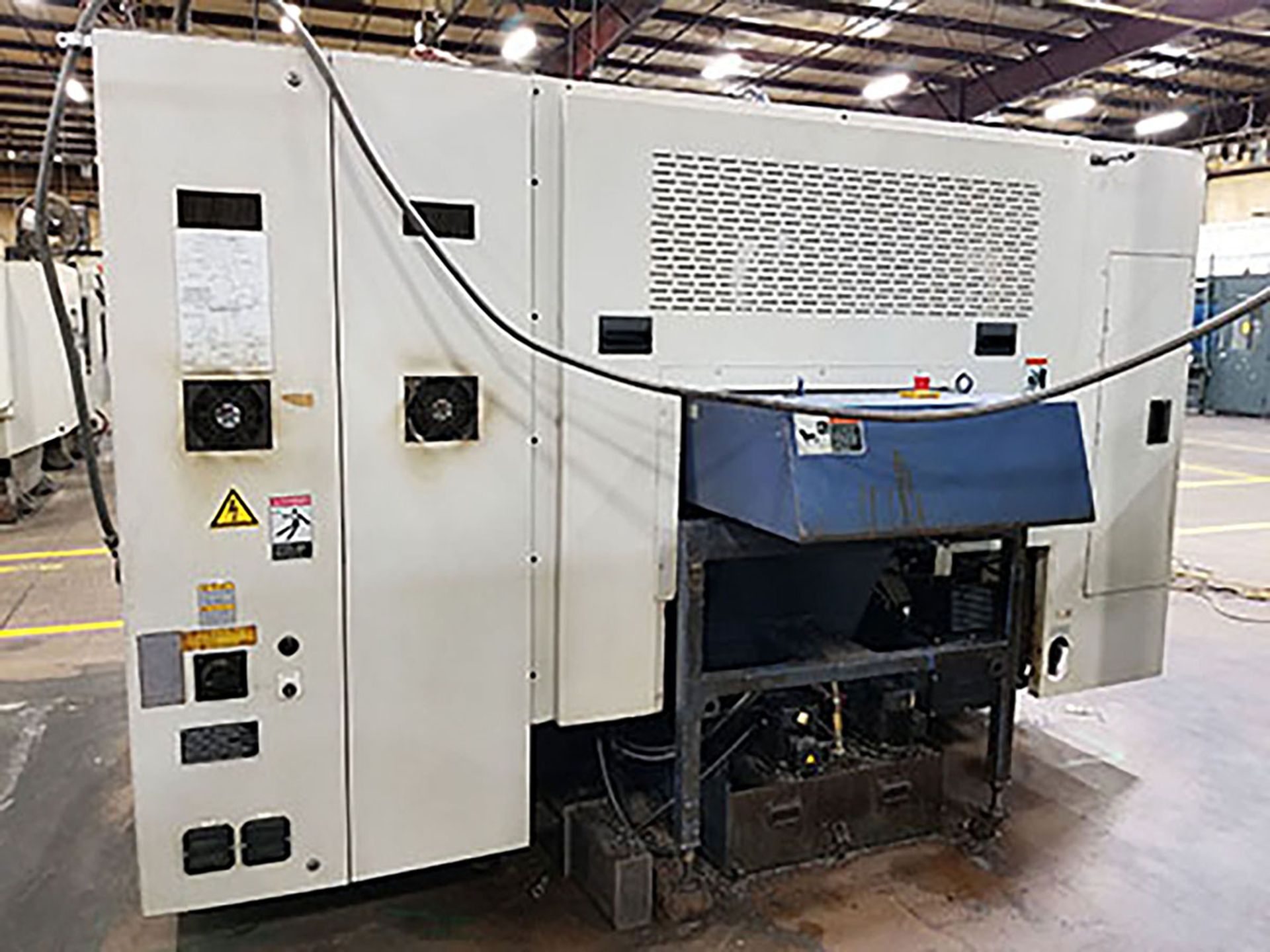 2000 MORI SEKI DL151 4-AXIS CNC TURNING CENTER; DUAL SPINDLE, (2) 12-POSITION TURRET, COOLANT, - Image 4 of 10