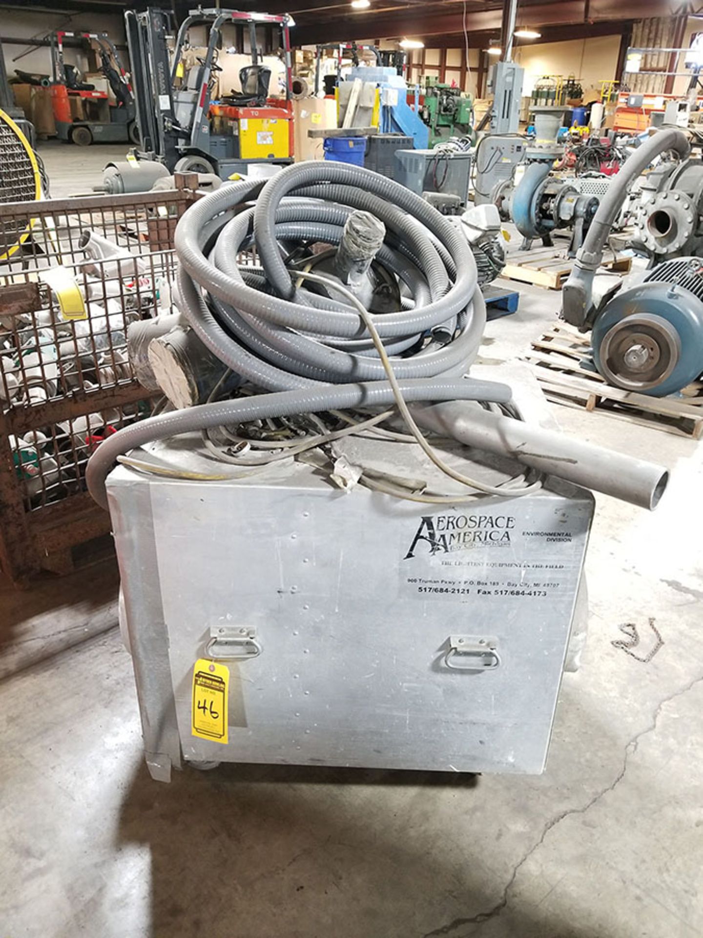 AEROSPACE VACUUM FILTER BOX WITH HOSE