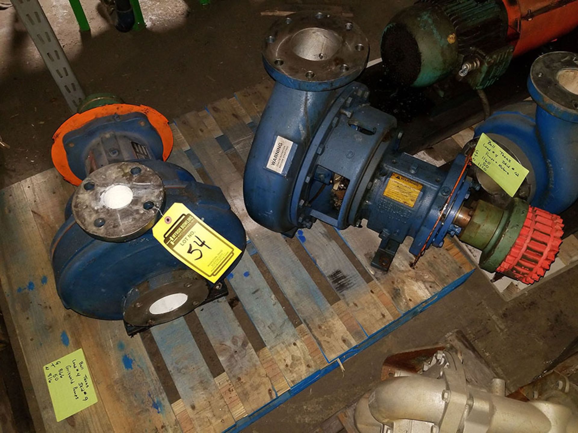 GRISWOLD PUMPS - SIZE 811M 3 X 2 X 13, 11.63 DIA., 305 GPM, 1750 RPM, 120', A30 UNIT, S/S & GRISWOLD - Image 3 of 5