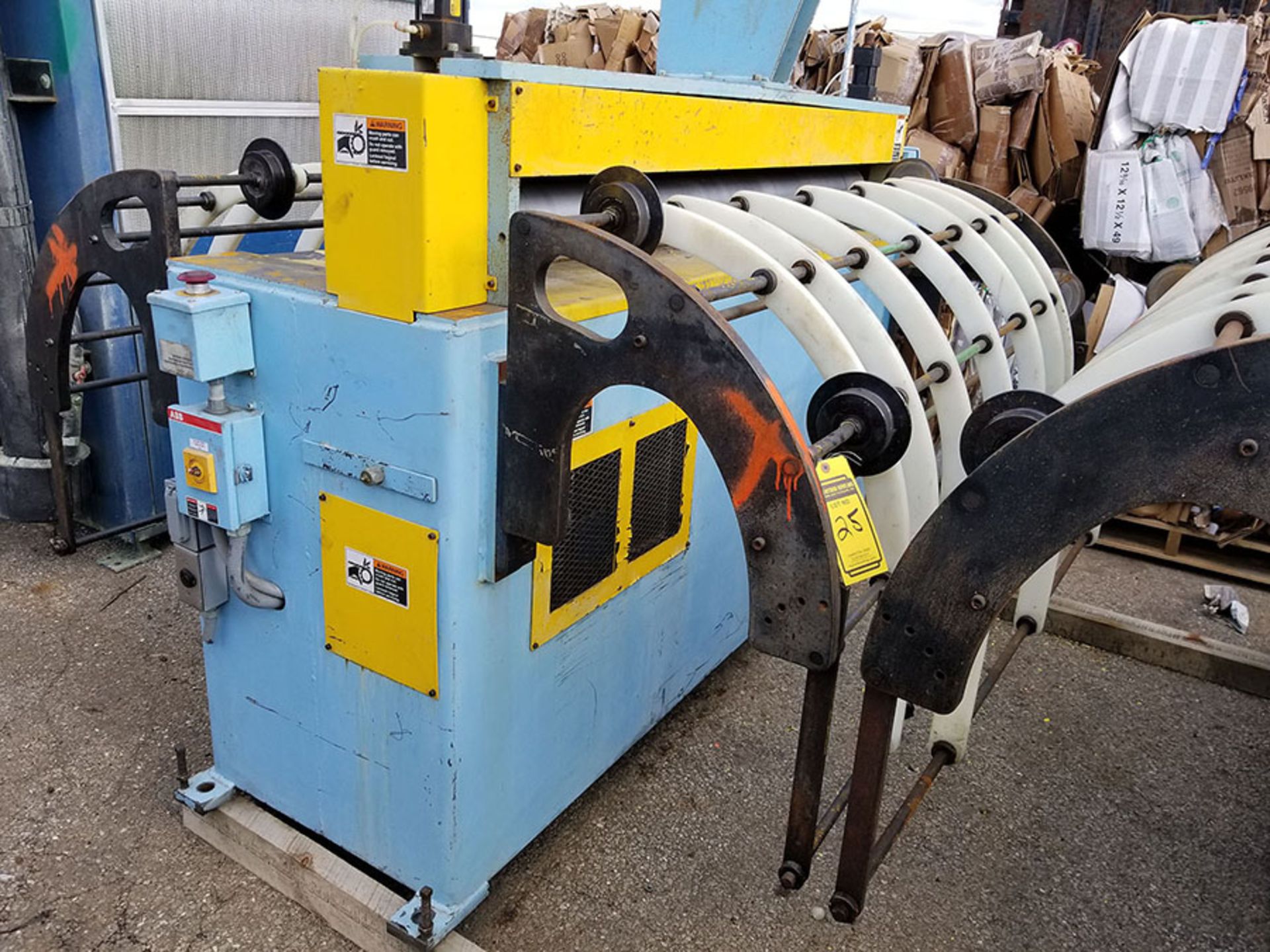 PERFECTO MODEL LS65 30,000-LB. COIL LOOP STAND MACHINES, 62'' CAP., 1200 IPM - Image 2 of 4