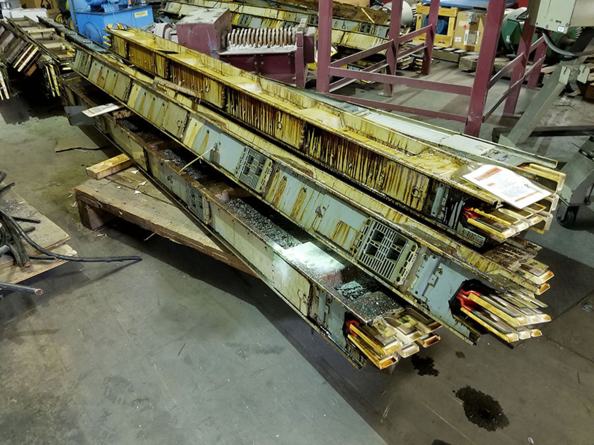 (3) PALLETS OF ELECTRIC BUS BAR, 6-8 PER PALLET, 10' LENGTH - Image 3 of 4