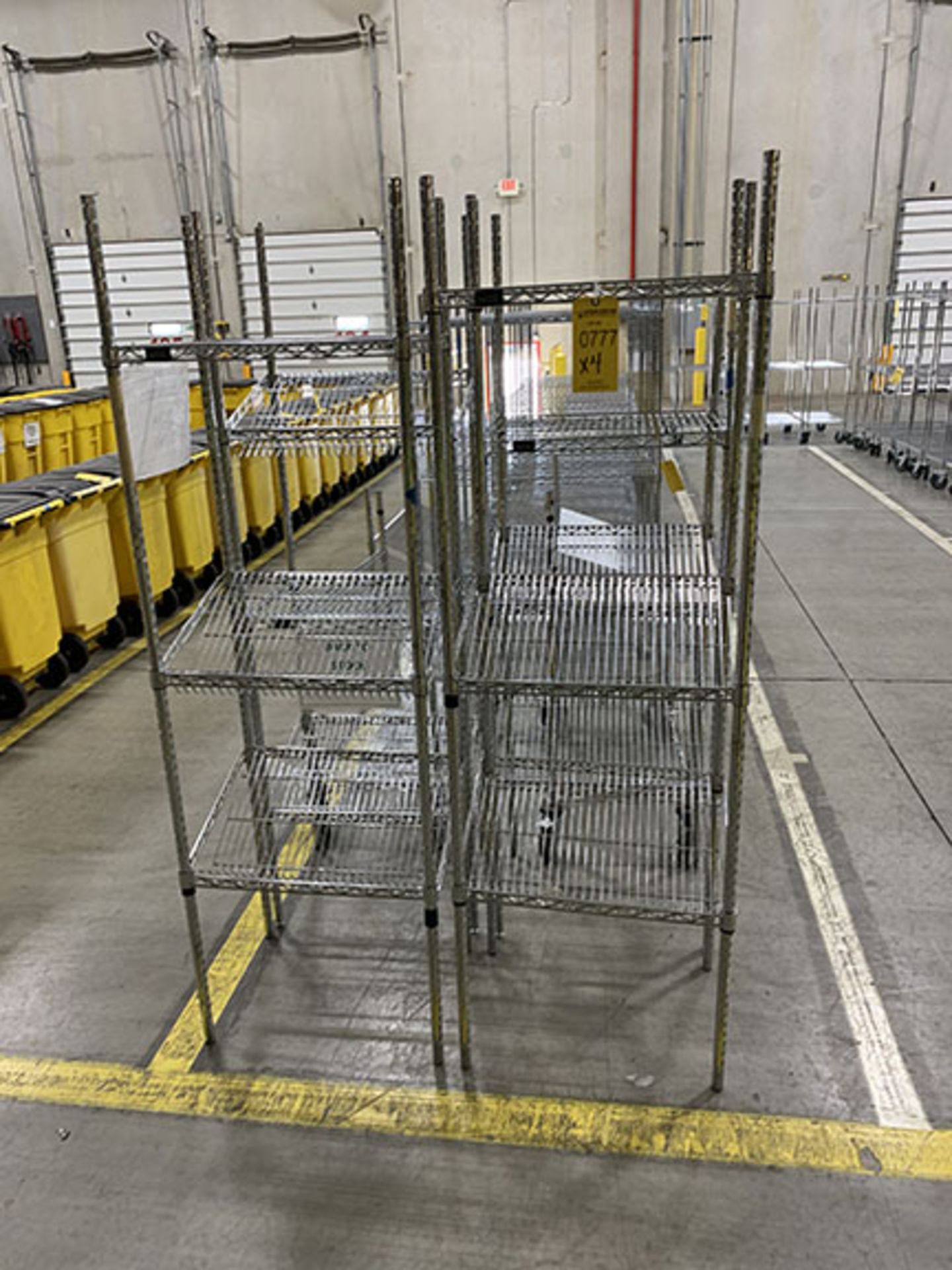 (4) WIRE CARTS