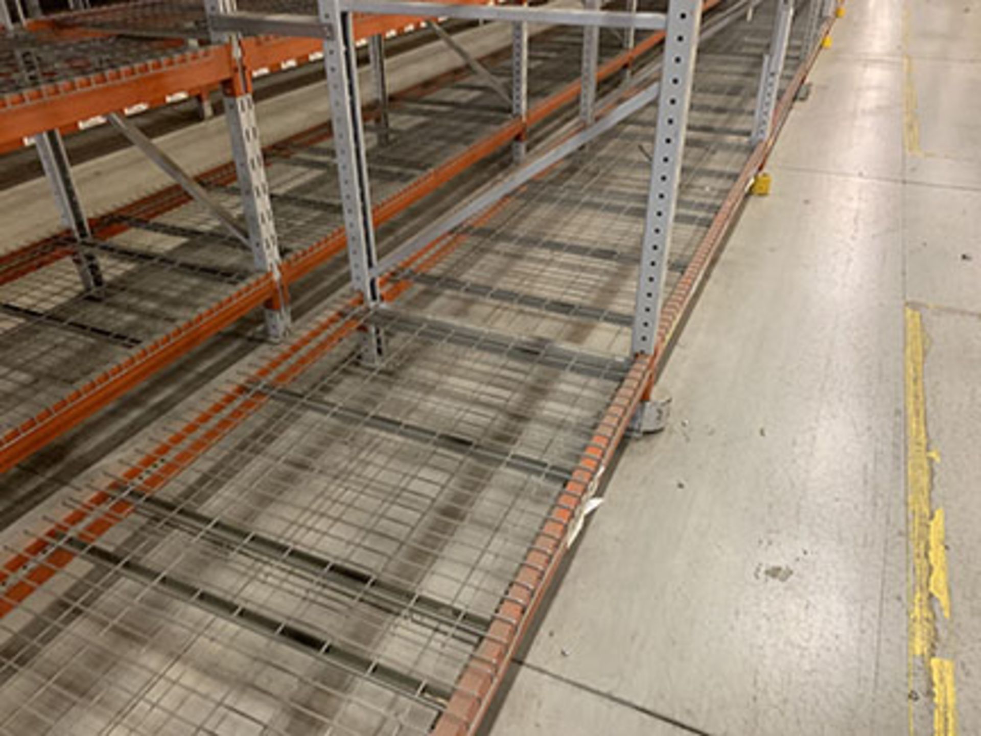 (92) SECTIONS OF RIDG-U-RAK SLOT STYLE PALLET RACK; (96) 27'T X 44''D UPRIGHTS, (1746 +/-) 8' X - Image 5 of 9