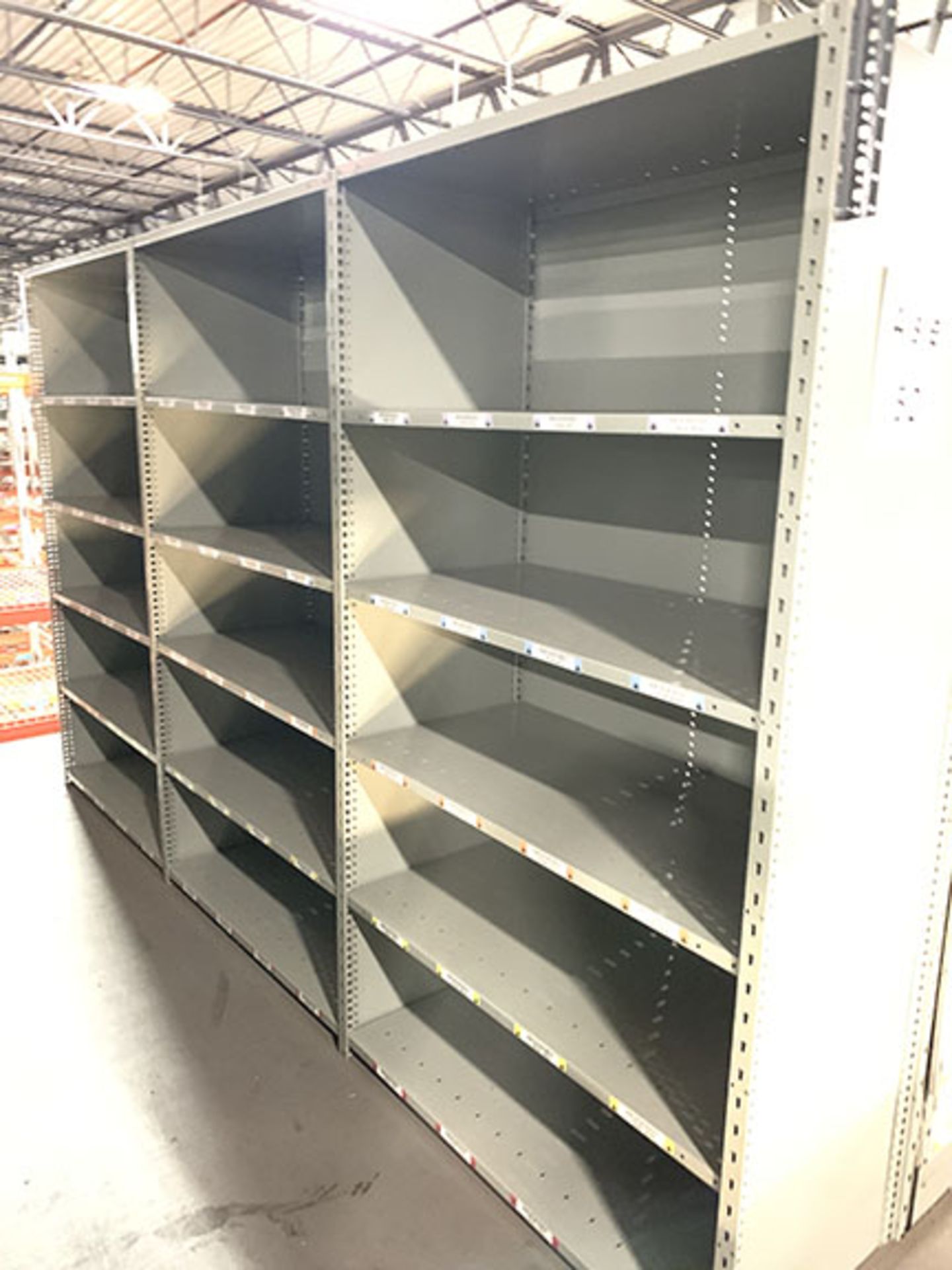 (177) SECTIONS OF BOLTLESS SHELVING; 85''H X 48''W X 18'' & 24''W (LOCATED IN TOWER 1) - Image 4 of 4