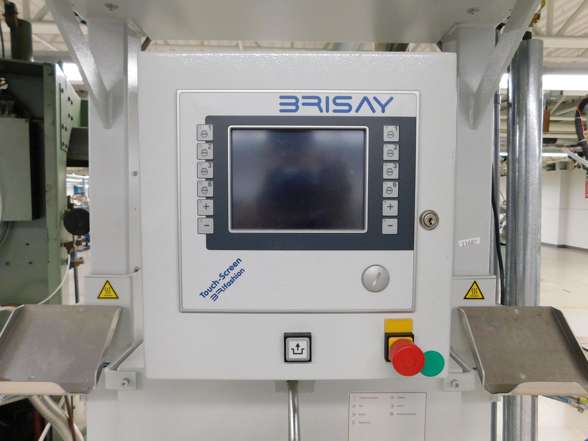 BRISAY SHOULDER PRESS WITH TOUCHSCREEN; TYPE BRI-1920/201, S/N 8381/2007 - Image 4 of 5