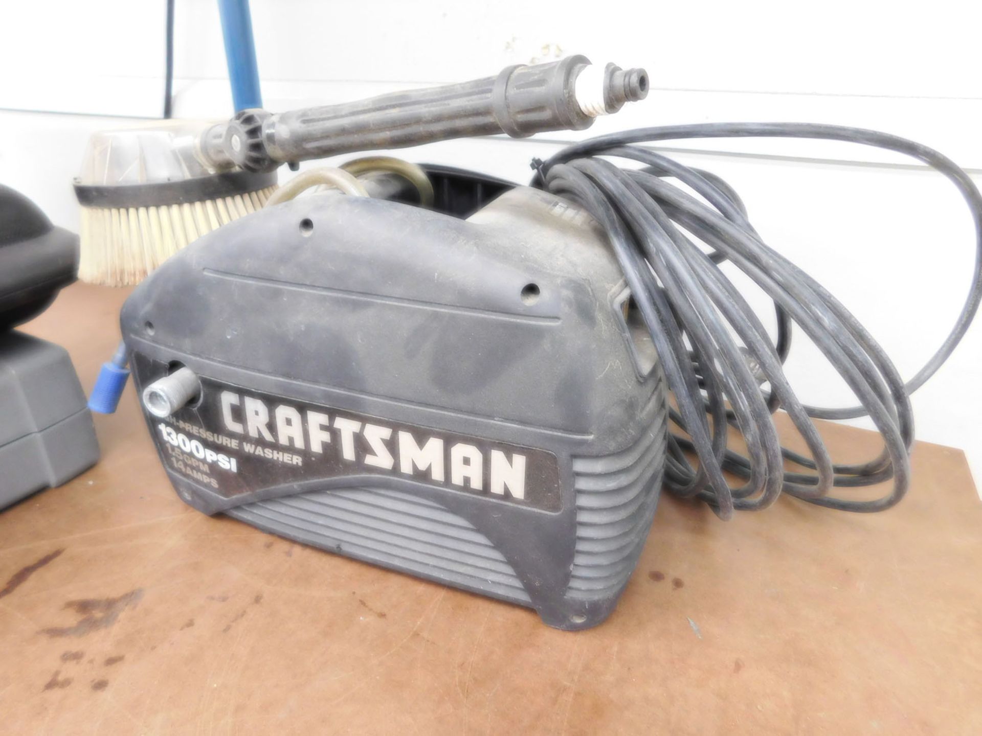 CRAFTSMAN HIGH PRESSURE WASHER; 1300-PSI, 1.5 GPM, 14-AMP - Image 2 of 2