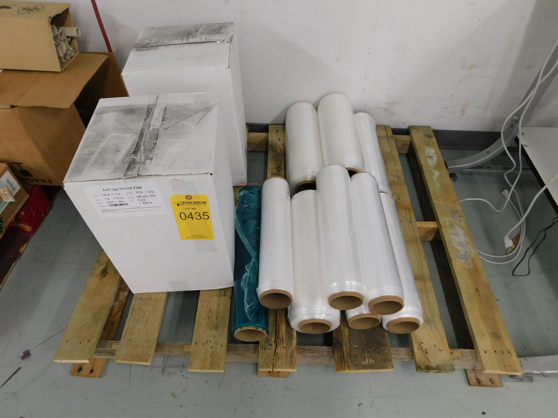 SKID OF SHRINK WRAP