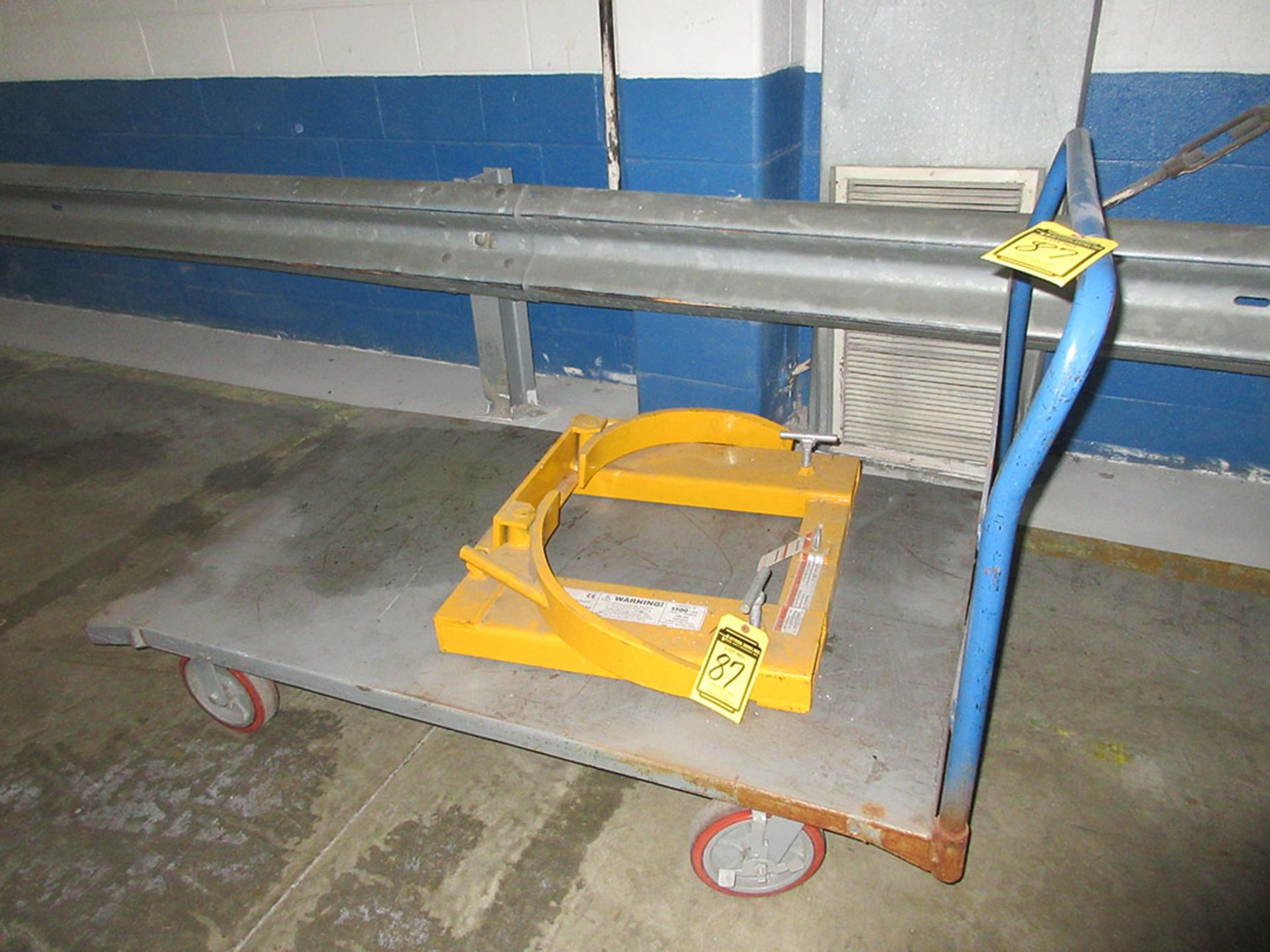 STOCK CART & FORKLIFT BARREL CLAMP ATTACHMENT