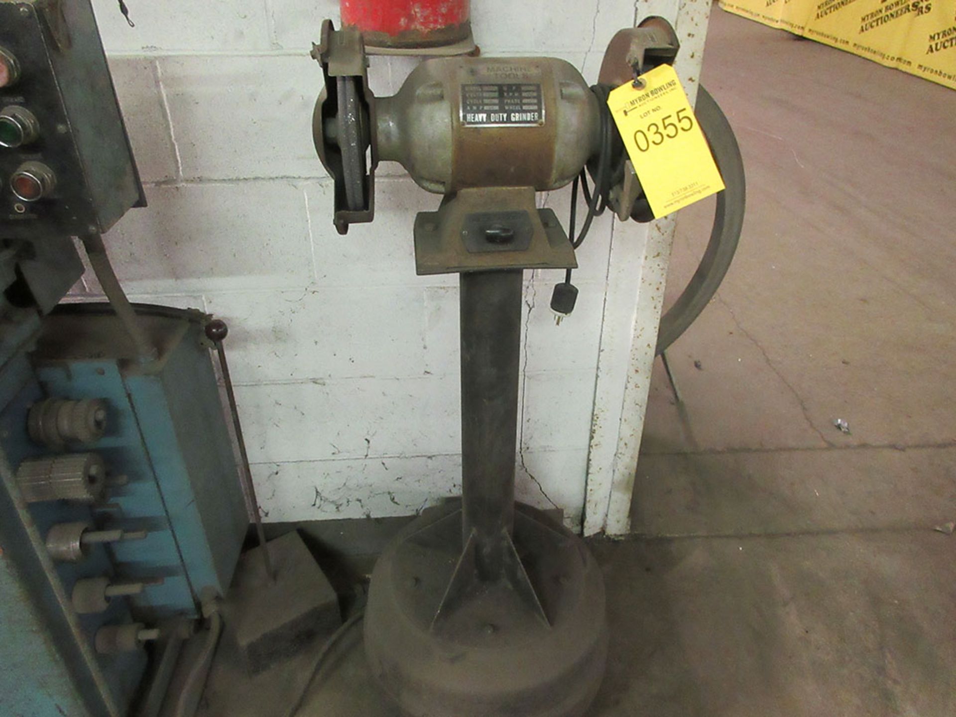 BICO MACHINE TOOLS 8'' PEDESTAL GRINDER; 3/4 HP