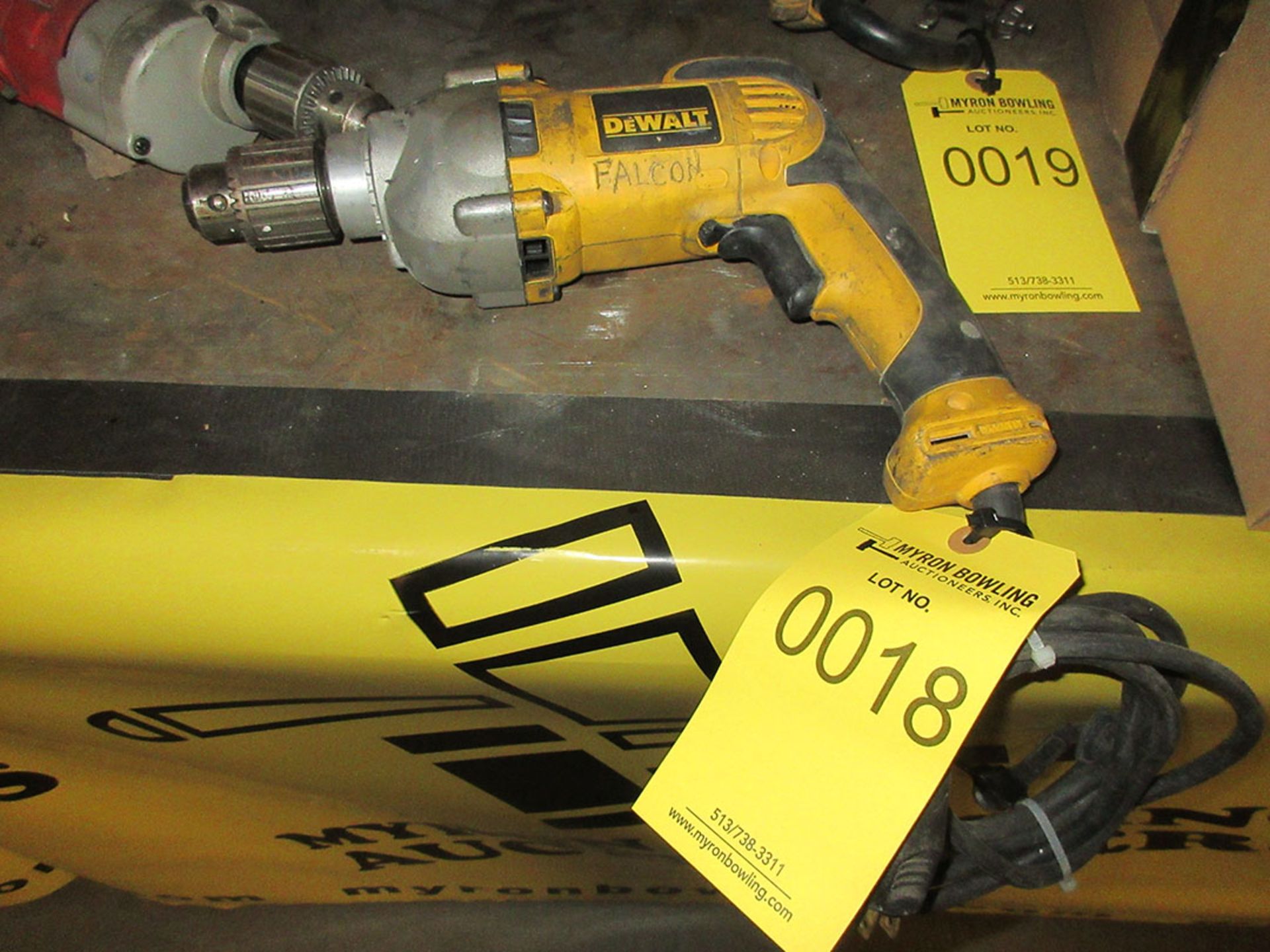 DEWALT 1/2'' VSR DRILL; MODEL DWD210G