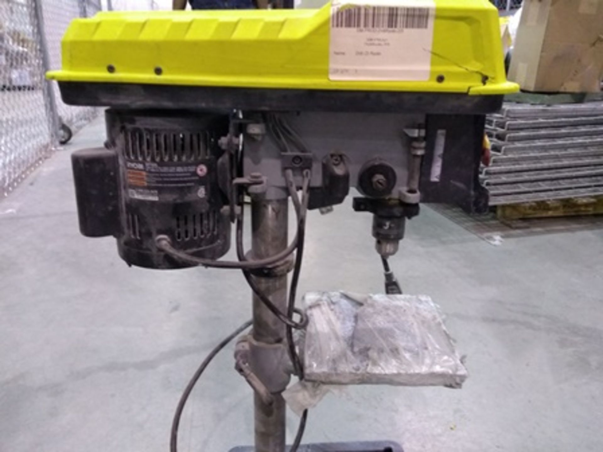 Ryobi column drill (chuck and lasser alignment system included), 1/2 hp engine. - Image 11 of 13