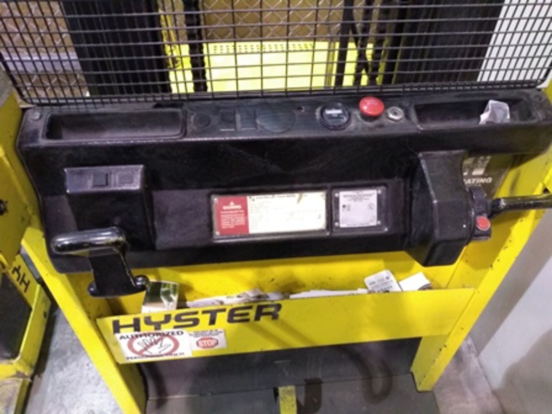 Hyster 3,300 pounds, R30ES stand-up forklift, serial number B174H02269R. Max height 16 ft., inc … - Image 12 of 26