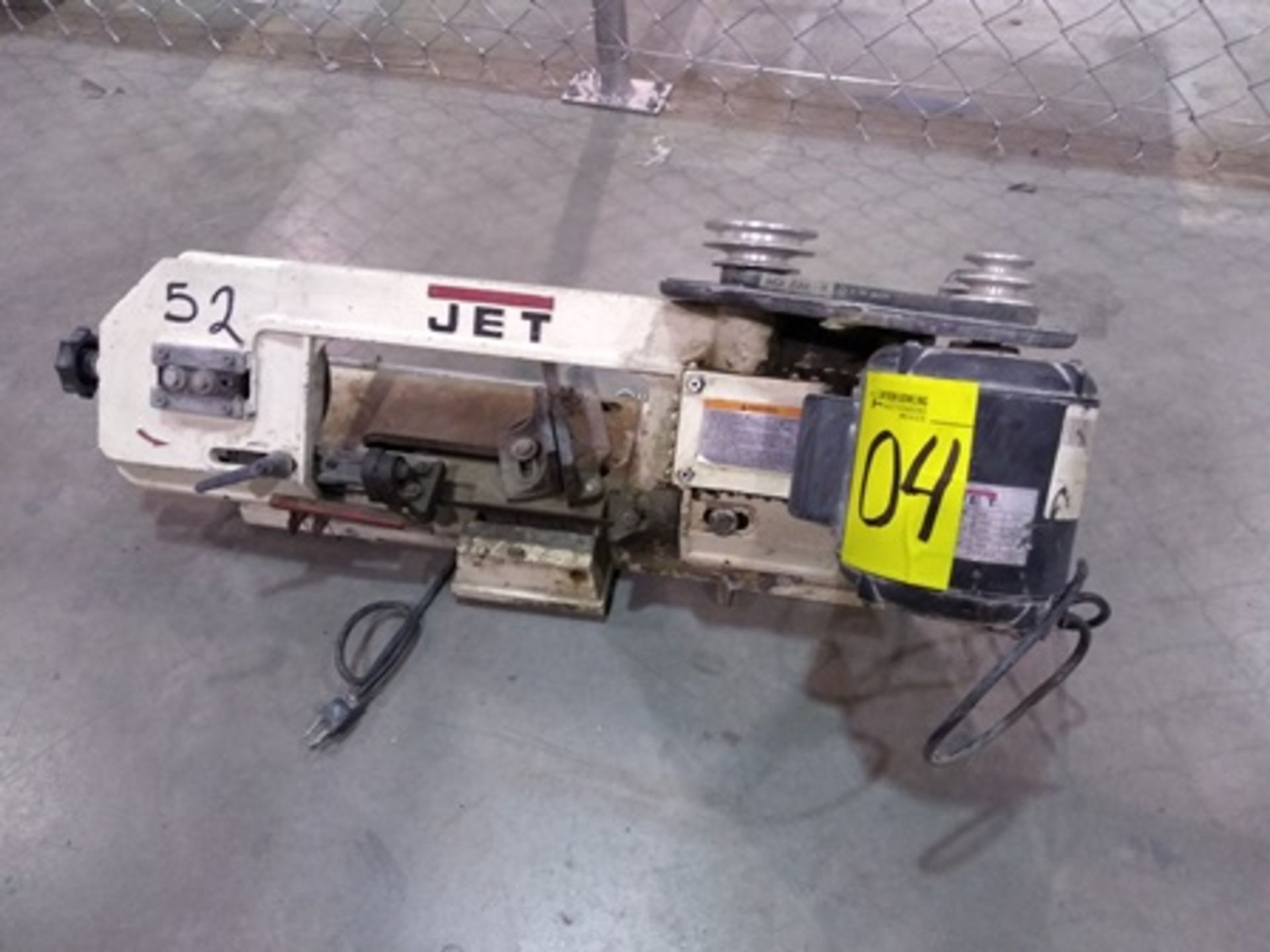 JET horizontal Bandsaw 5 by 6 inches, 1/2 hp. - Image 3 of 11