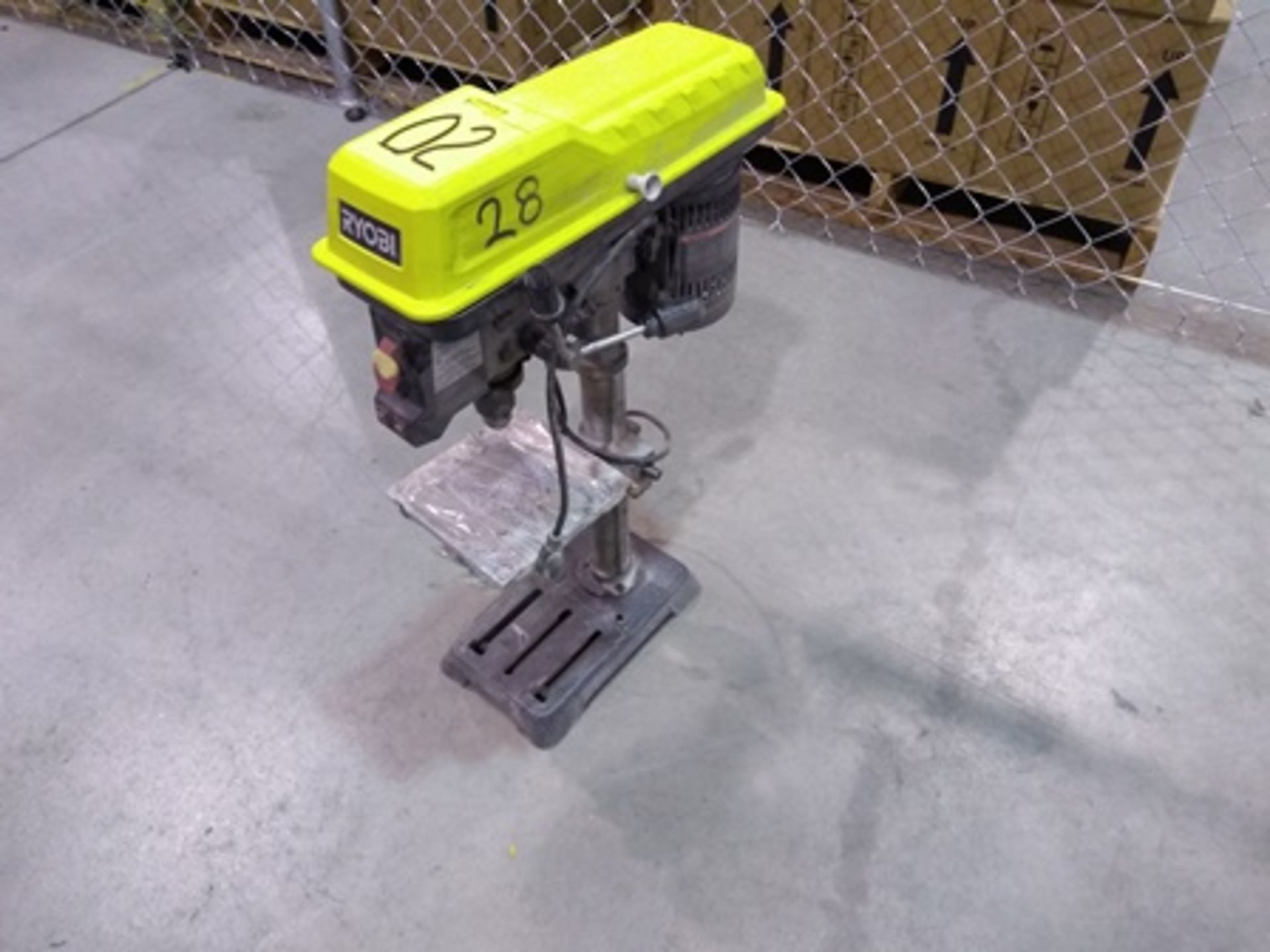 Ryobi column drill (chuck and lasser alignment system included), 1/2 hp engine. - Image 13 of 13