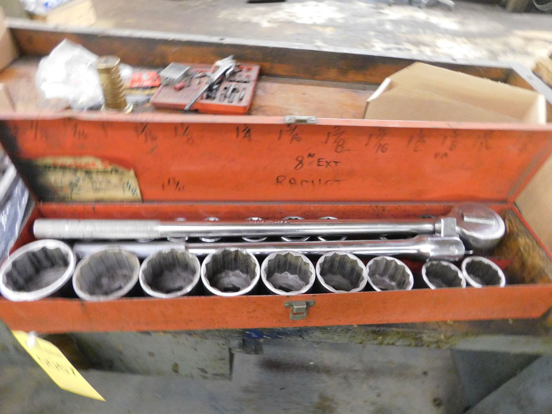 SOCKET SET WITH 8'' EXTENSION AND SOCKETS - Image 2 of 2