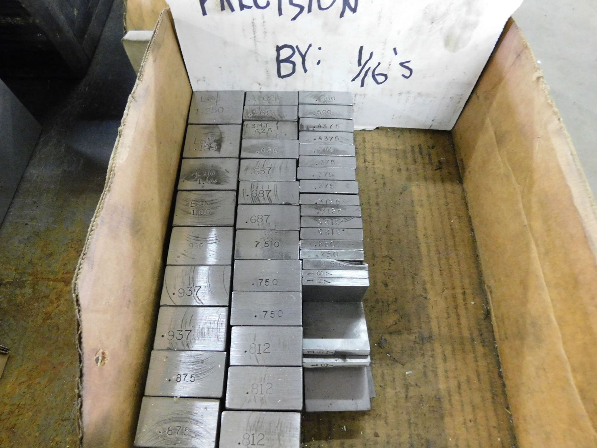 PRECISION SET-UP BLOCKS BY INCH AND HALF INCH STANDARD