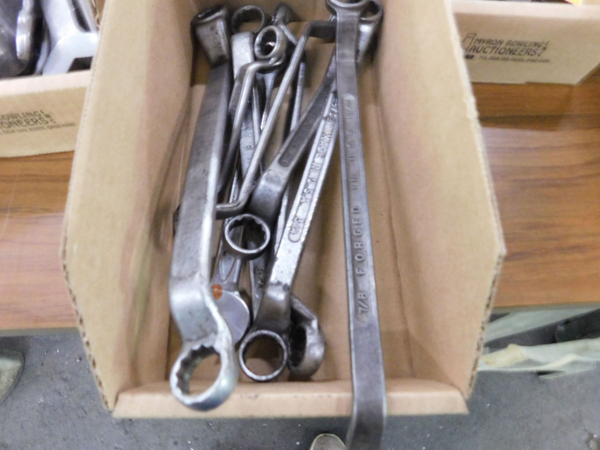 LOT OF MADE IN USA DOUBLE END BOX WRENCHES