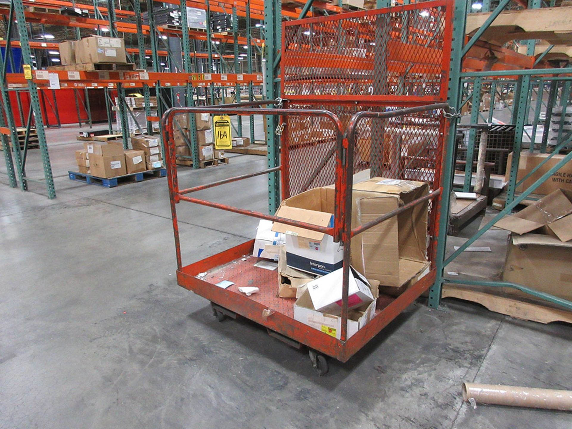 4' X 4' MAN CAGE FORKLIFT ATTACHMENT