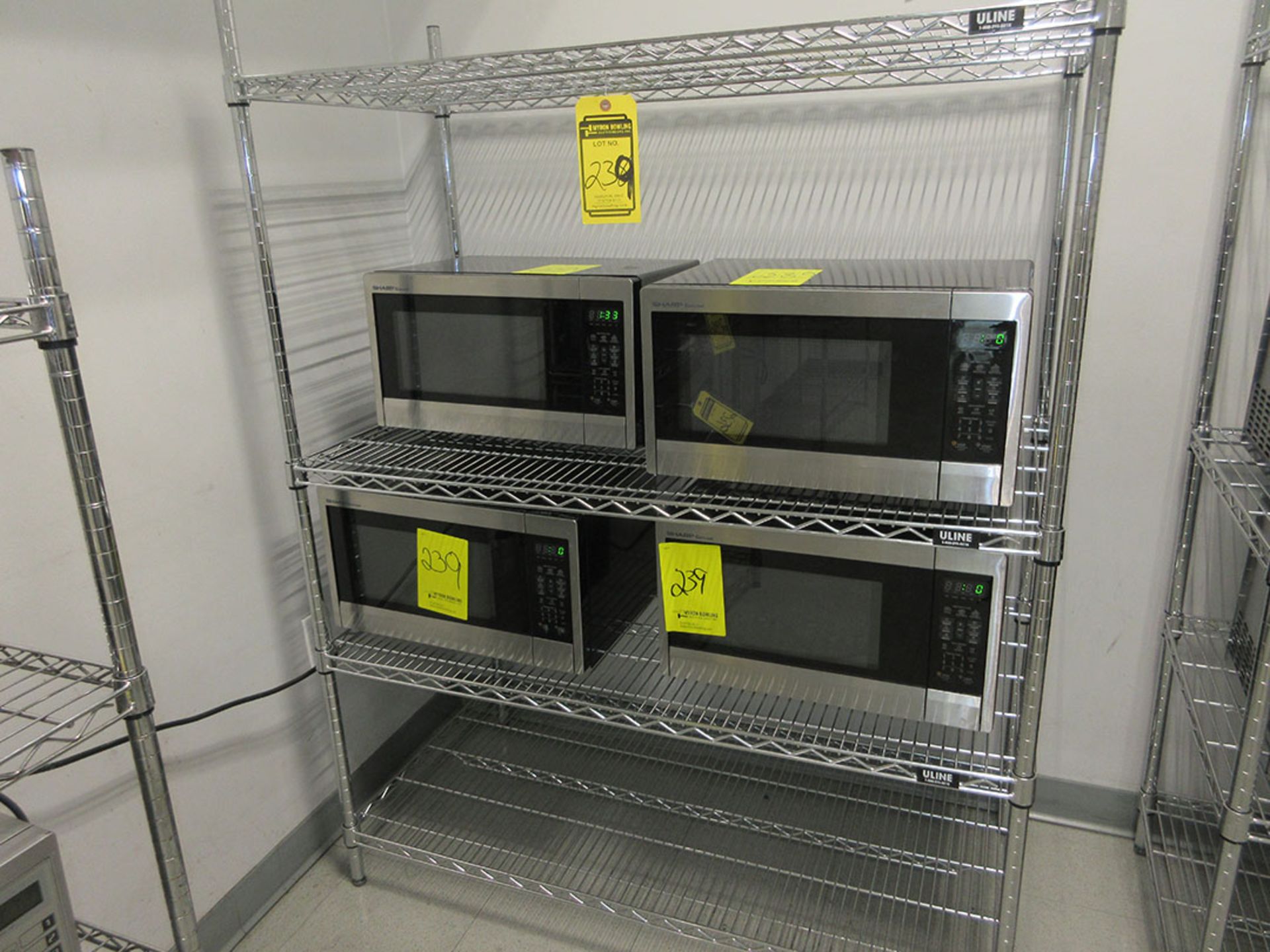 (4) SHARP COMMERCIAL MICROWAVES