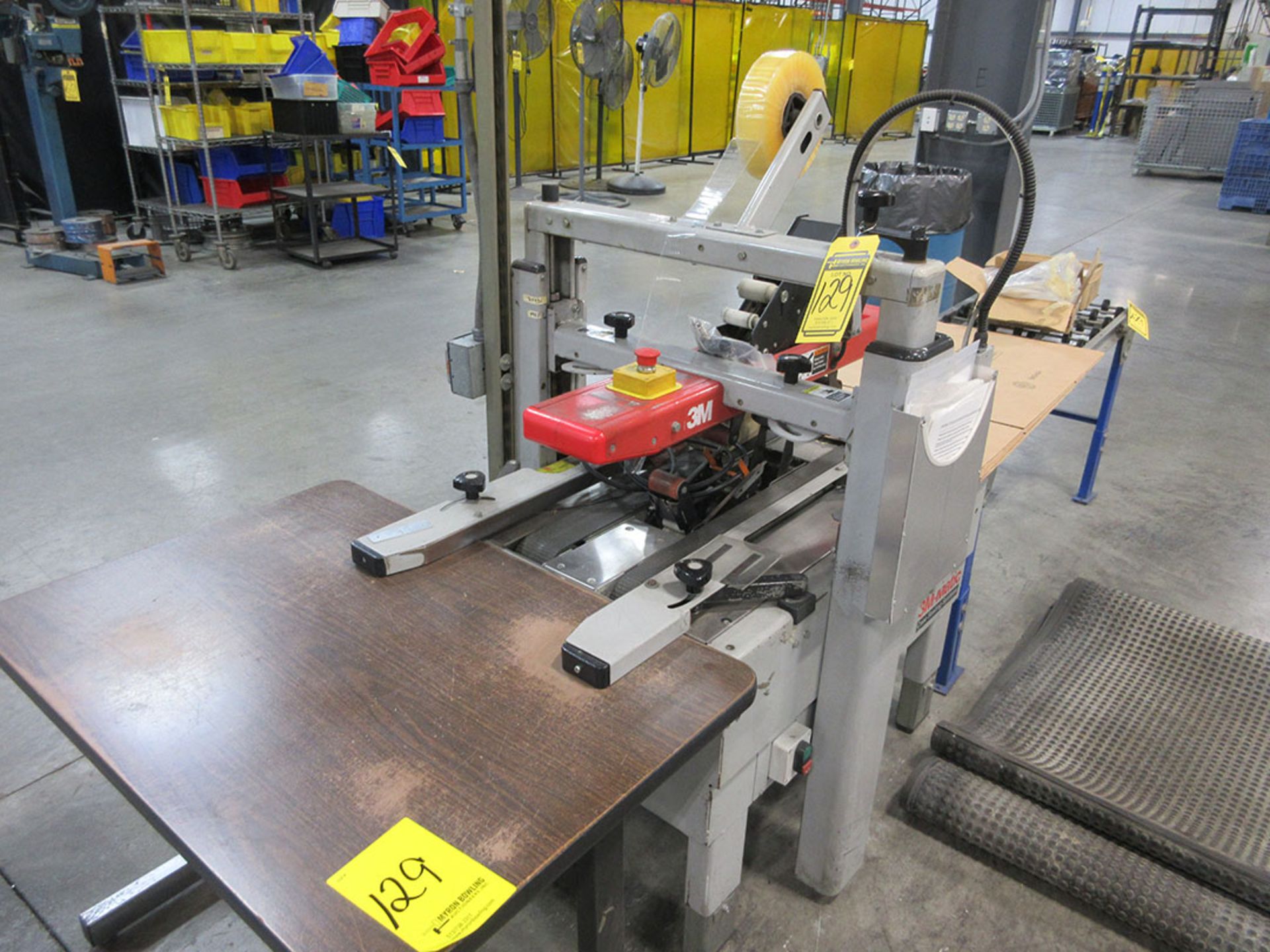 3M MATIC CASE SEALING SYSTEM; MODEL 200A, S/N 5023 ***EXCLUSIVE RIGGER - PEDOWITZ MACHINERY