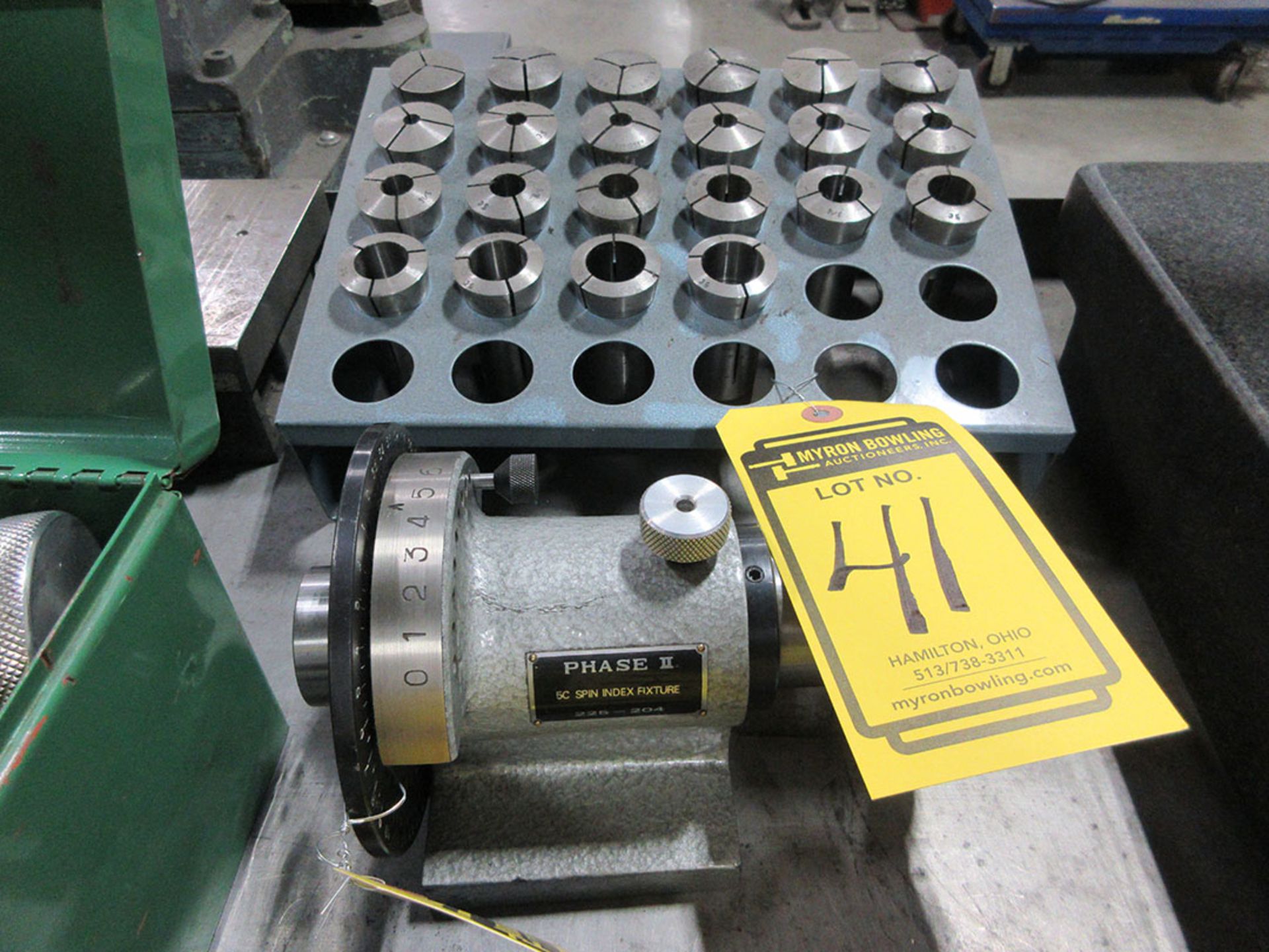 PHASE II 5C SPIN INDEXER & 5C COLLETS