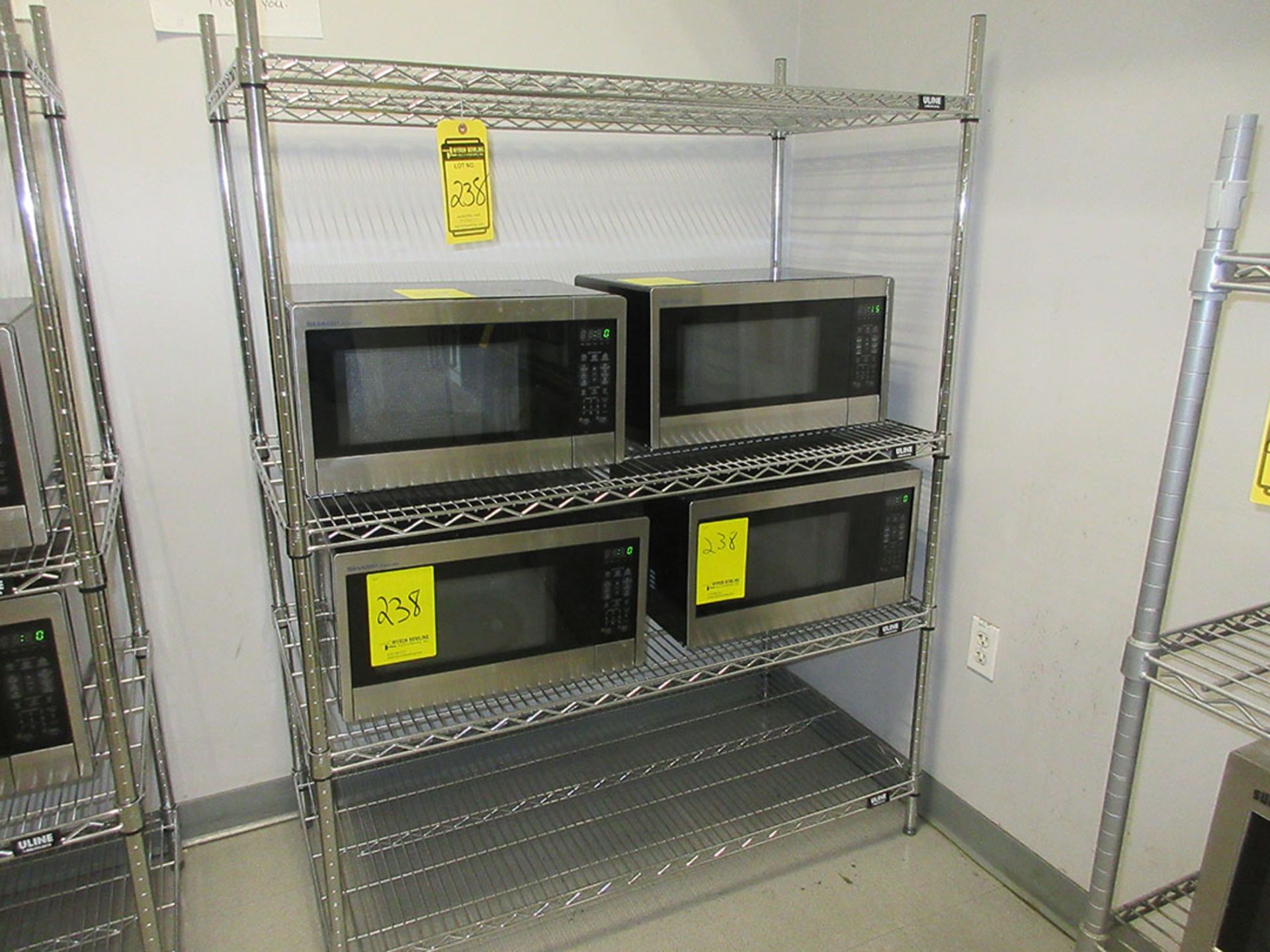 (4) SHARP COMMERCIAL MICROWAVES